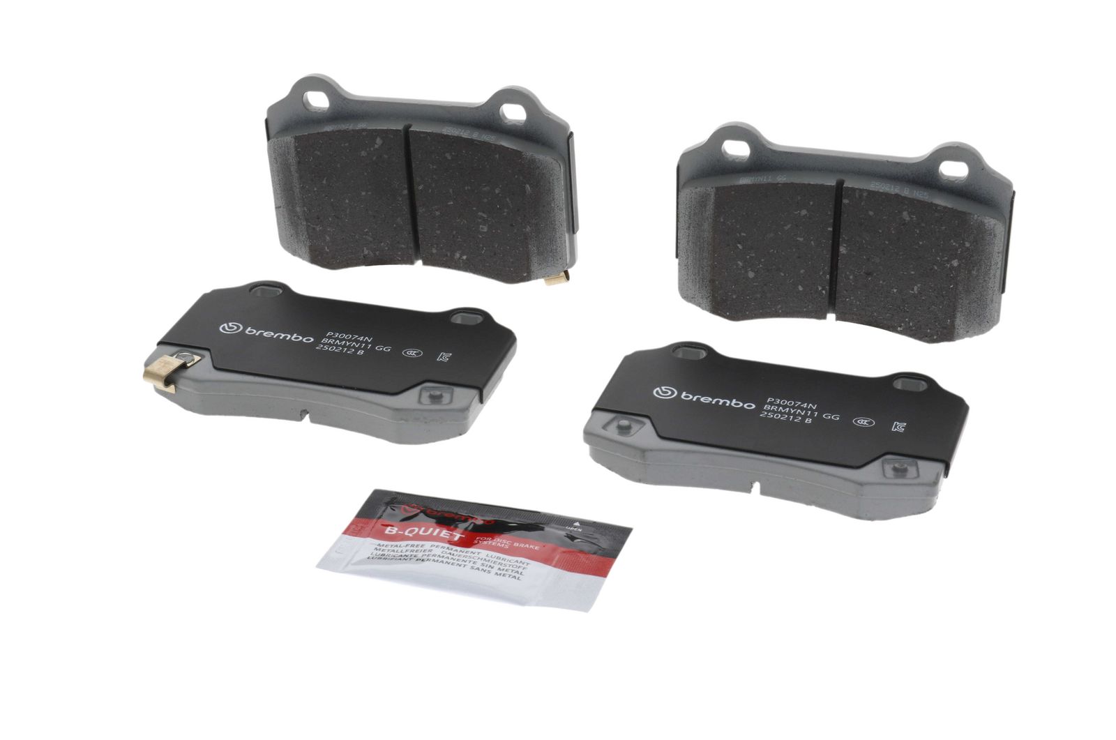 PRIME Ceramic Rear Disc Brake Pad Set - P30074N_08