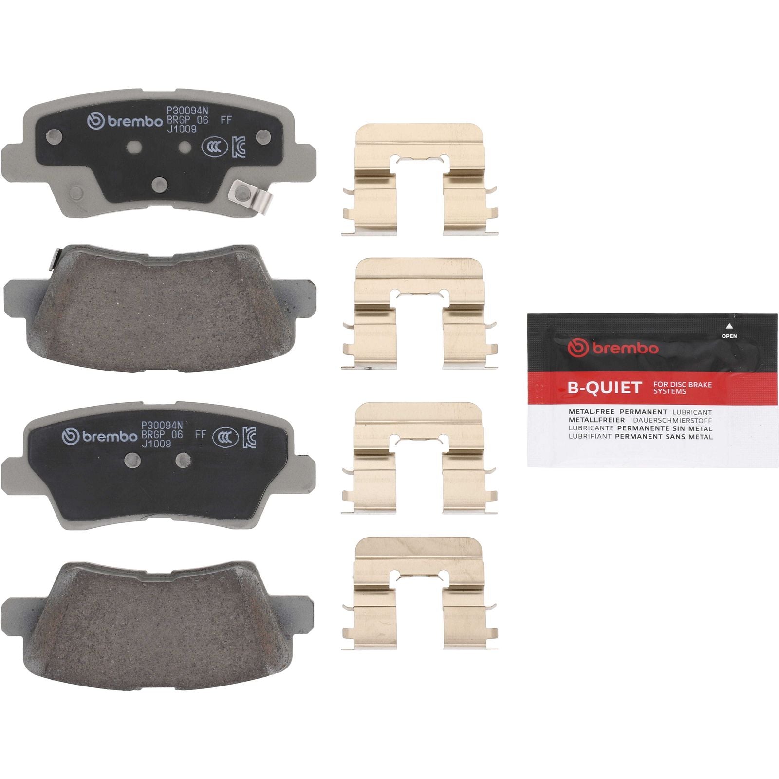 PRIME Ceramic Rear Disc Brake Pad Set - P30094N_02