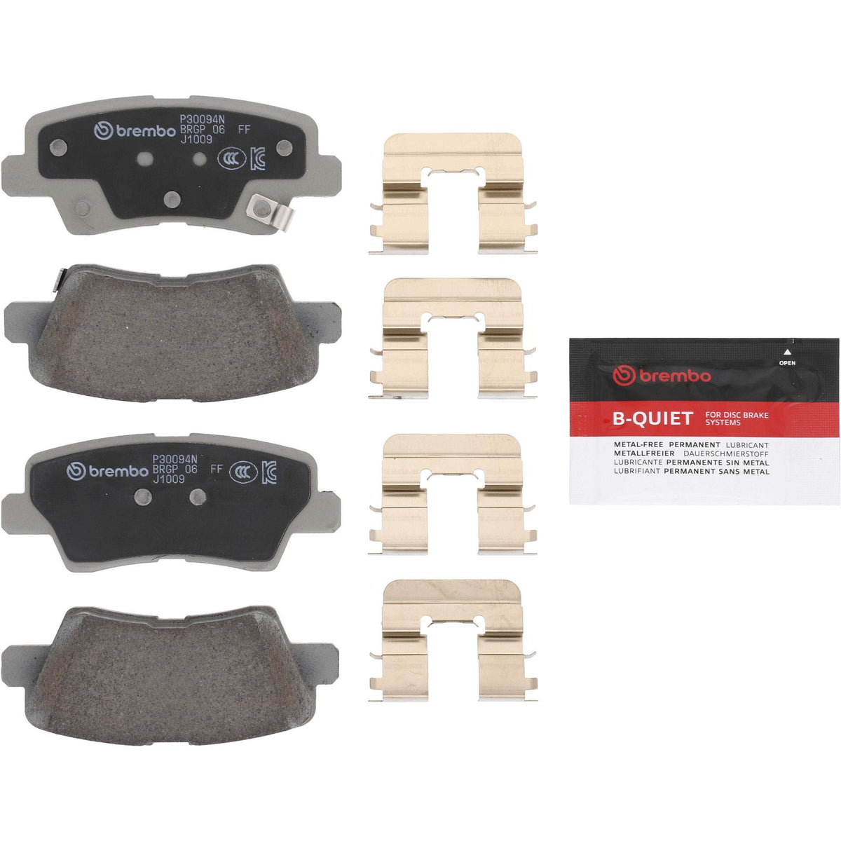 PRIME Ceramic Rear Disc Brake Pad Set - P30094N_02