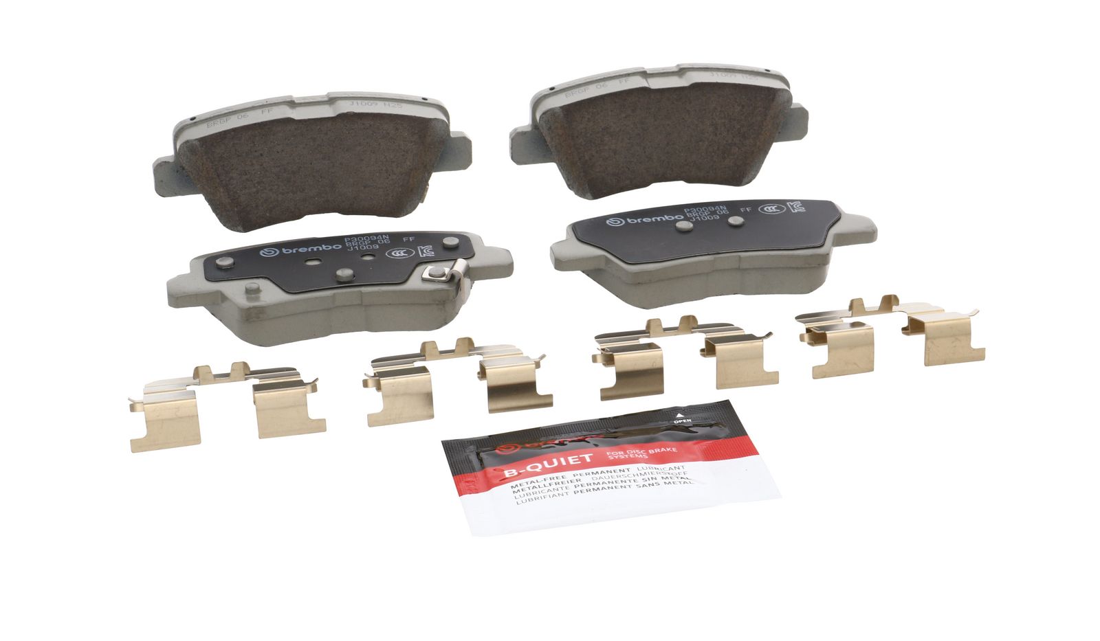 PRIME Ceramic Rear Disc Brake Pad Set - P30094N_26