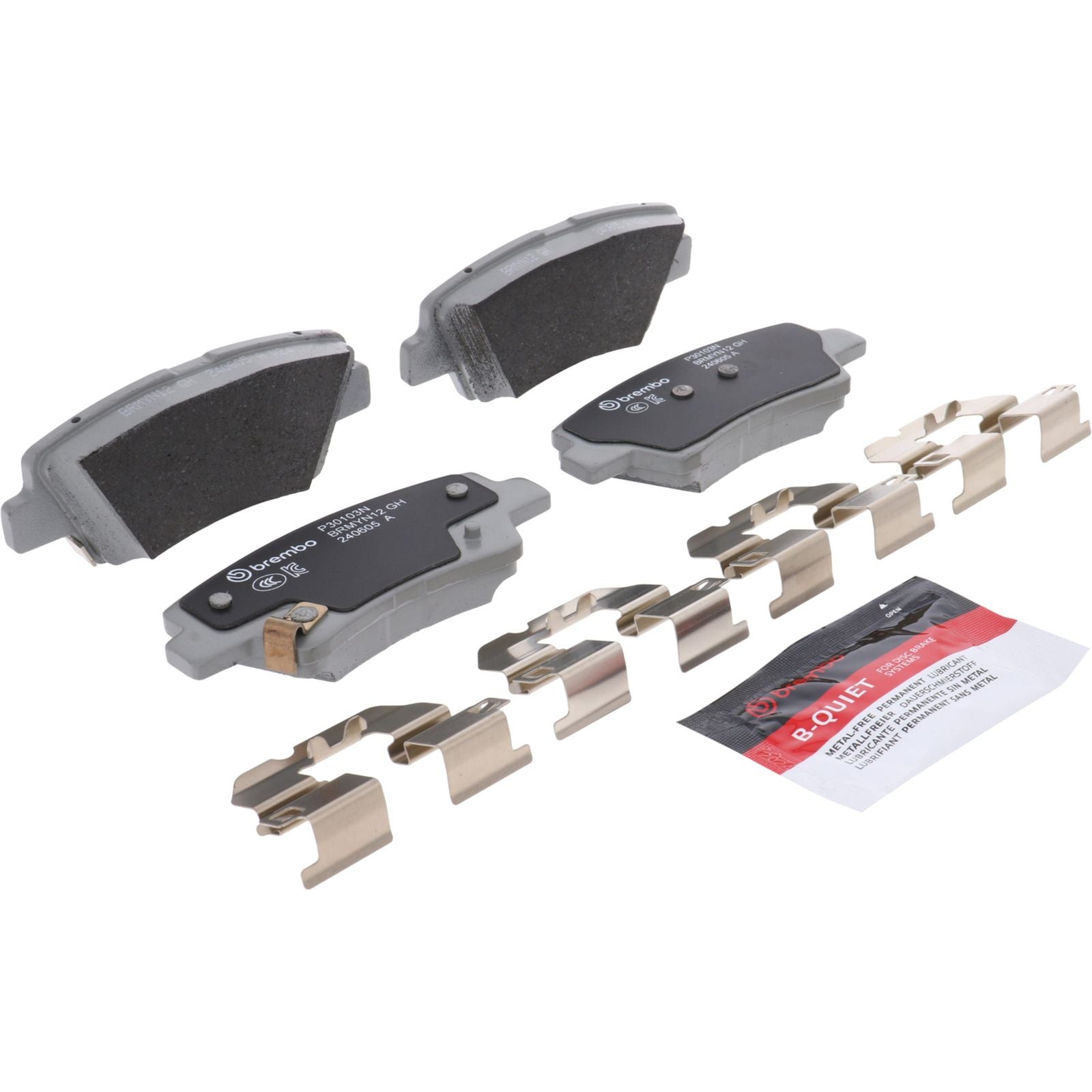 PRIME Ceramic Rear Disc Brake Pad Set - P30103N_01