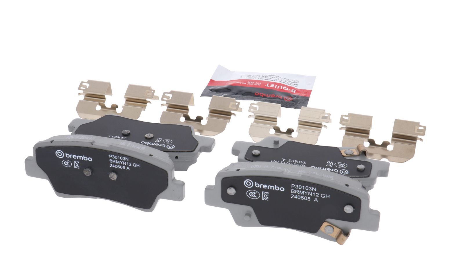 PRIME Ceramic Rear Disc Brake Pad Set - P30103N_15