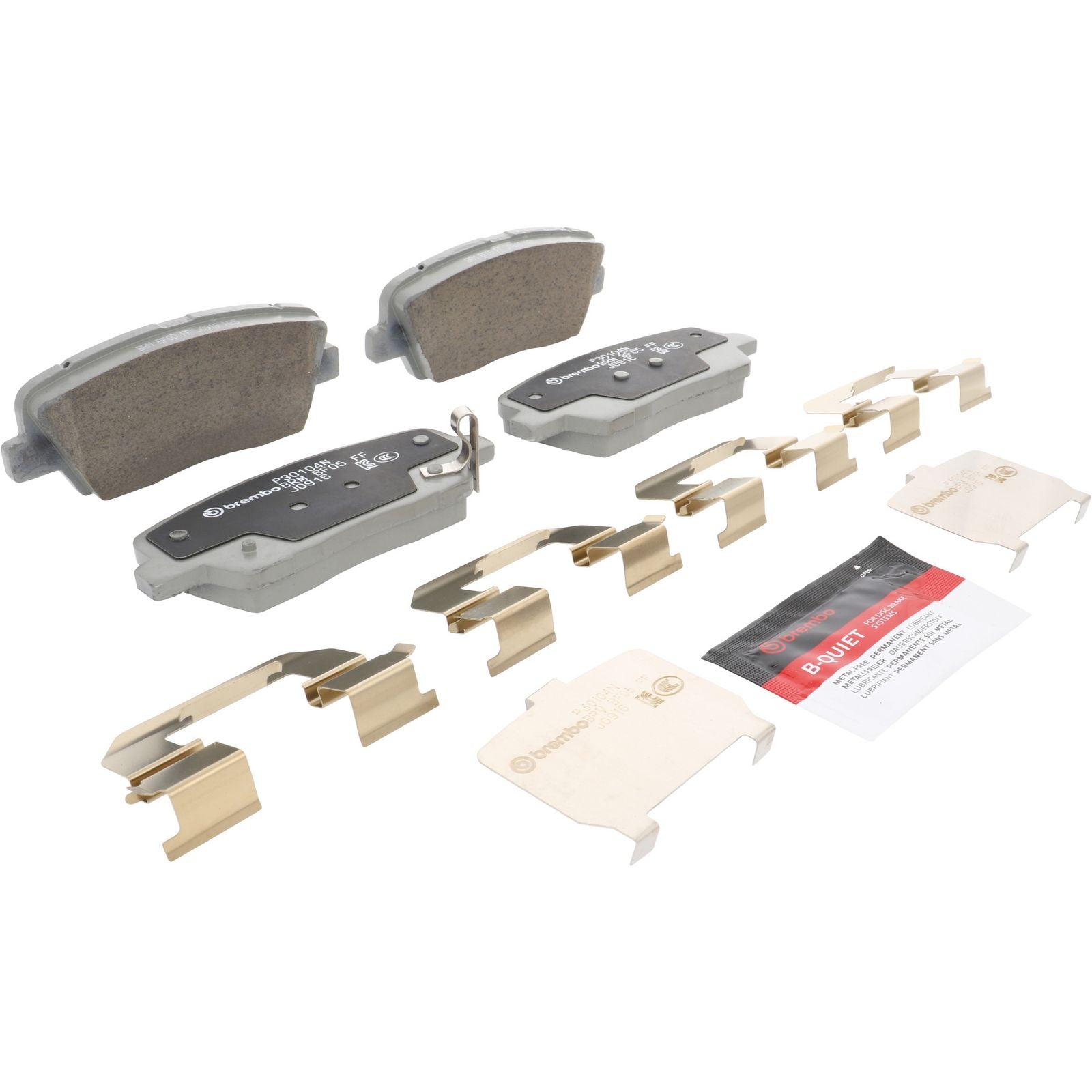 PRIME Ceramic Rear Disc Brake Pad Set - P30104N_01
