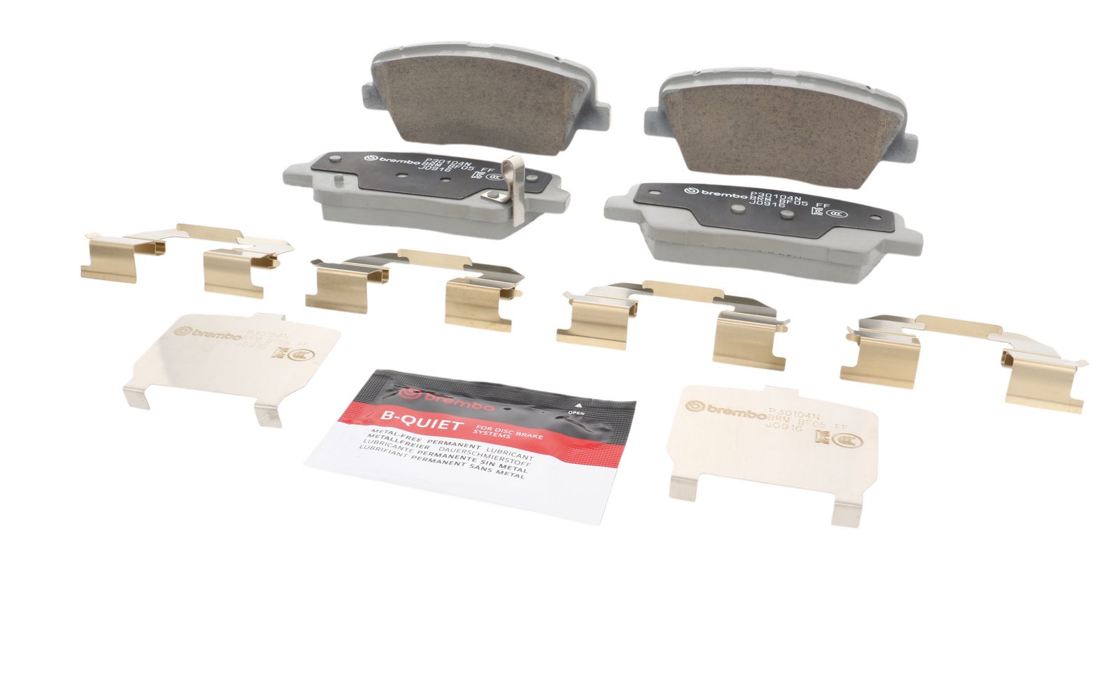 PRIME Ceramic Rear Disc Brake Pad Set - P30104N_03