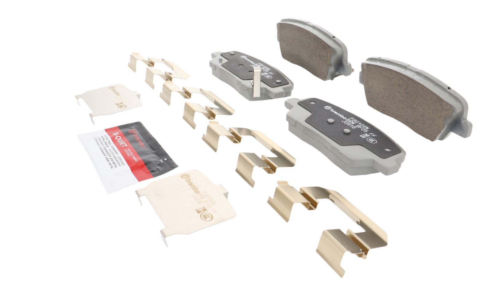 PRIME Ceramic Rear Disc Brake Pad Set - P30104N_06