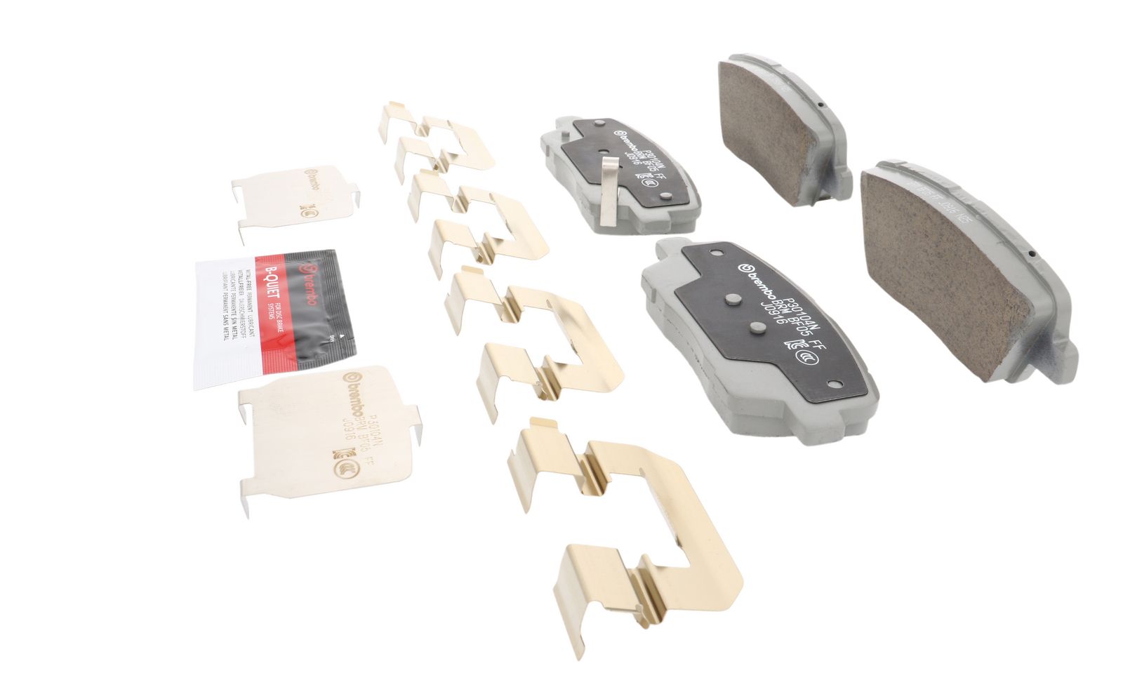 PRIME Ceramic Rear Disc Brake Pad Set - P30104N_07
