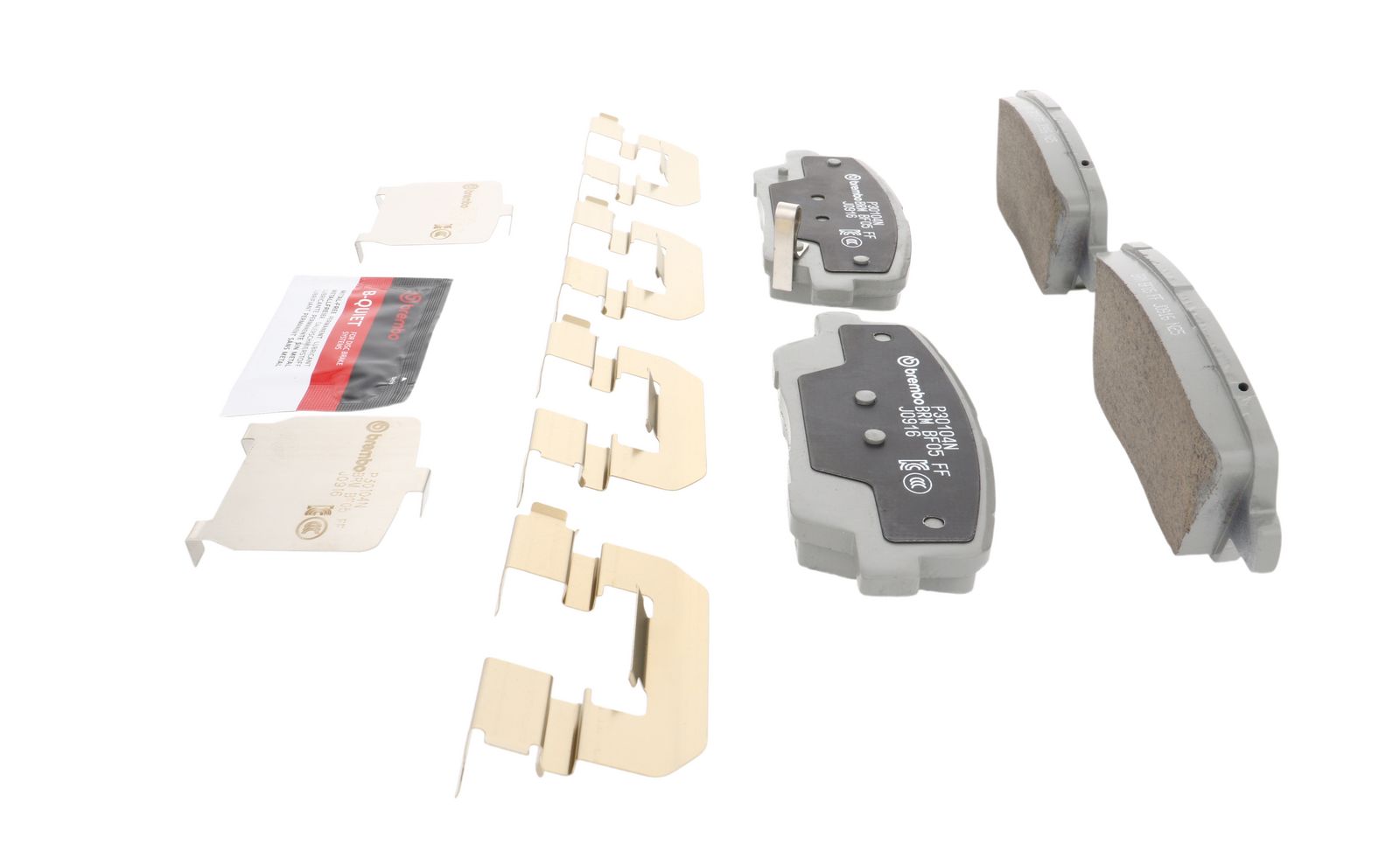 PRIME Ceramic Rear Disc Brake Pad Set - P30104N_08