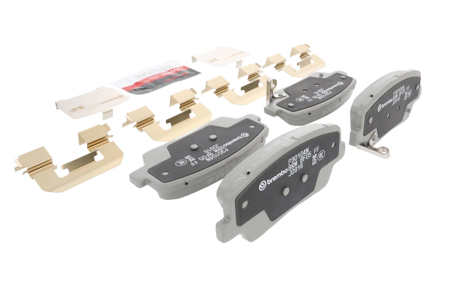 PRIME Ceramic Rear Disc Brake Pad Set - P30104N_11