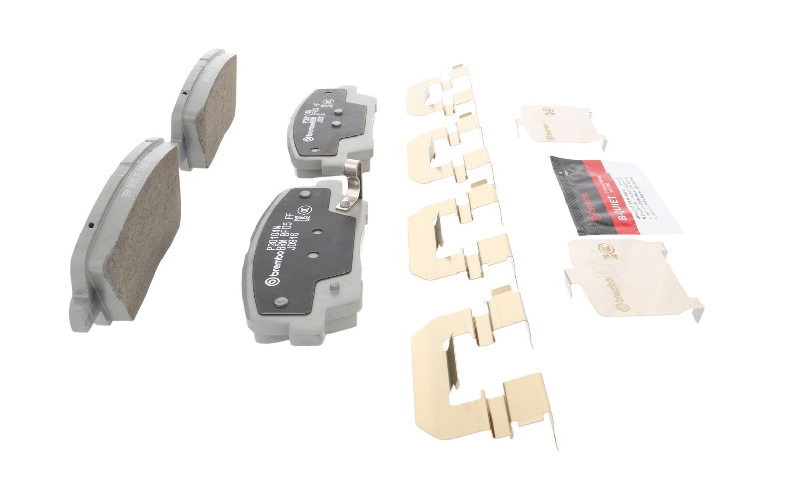 PRIME Ceramic Rear Disc Brake Pad Set - P30104N_20