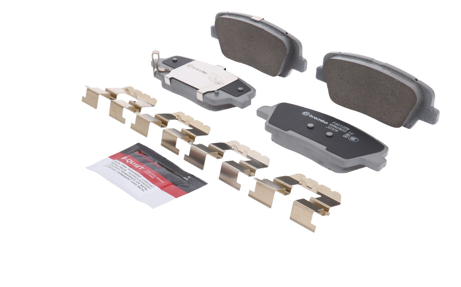 PRIME Ceramic Rear Disc Brake Pad Set - P30105N_05