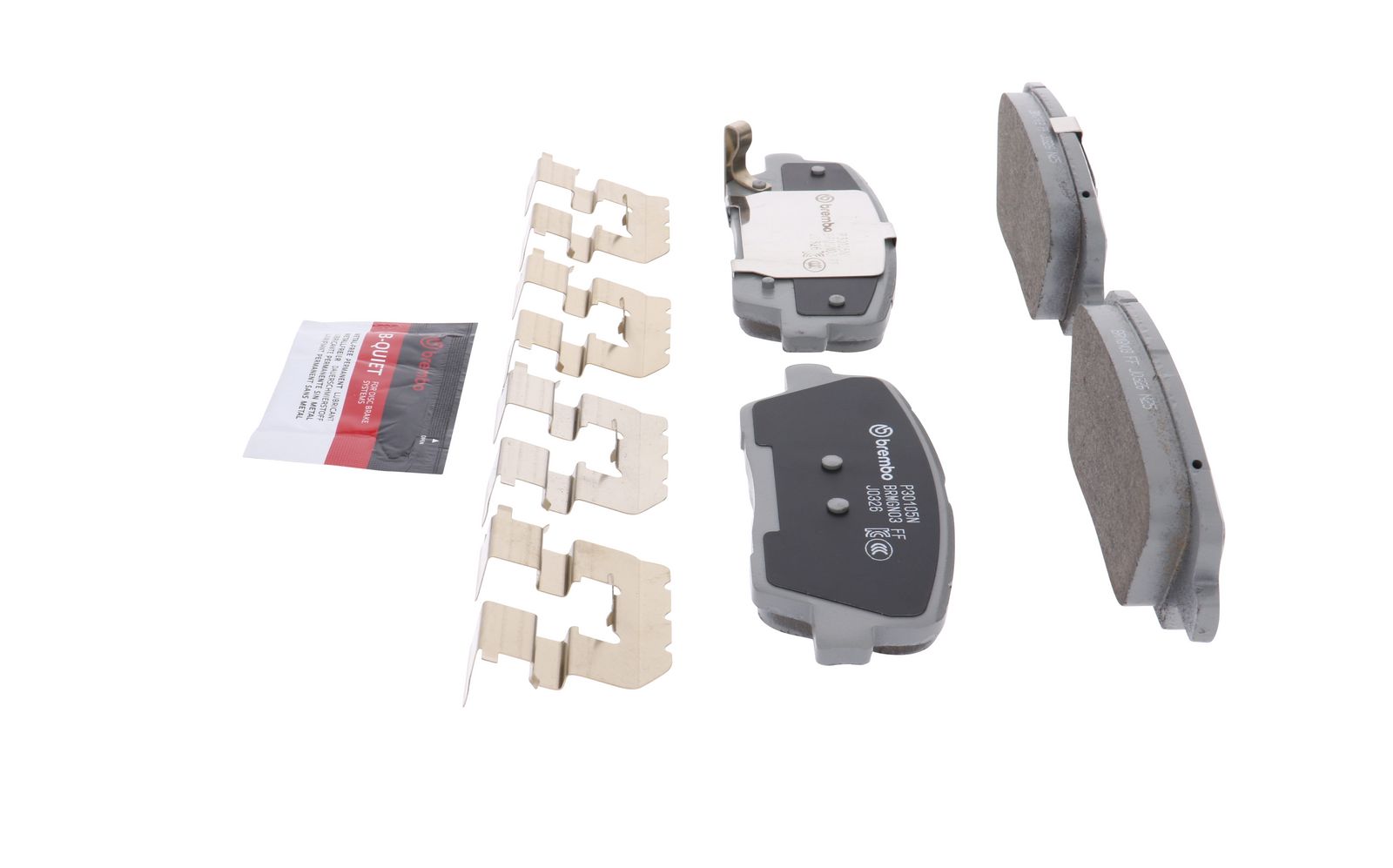 PRIME Ceramic Rear Disc Brake Pad Set - P30105N_08
