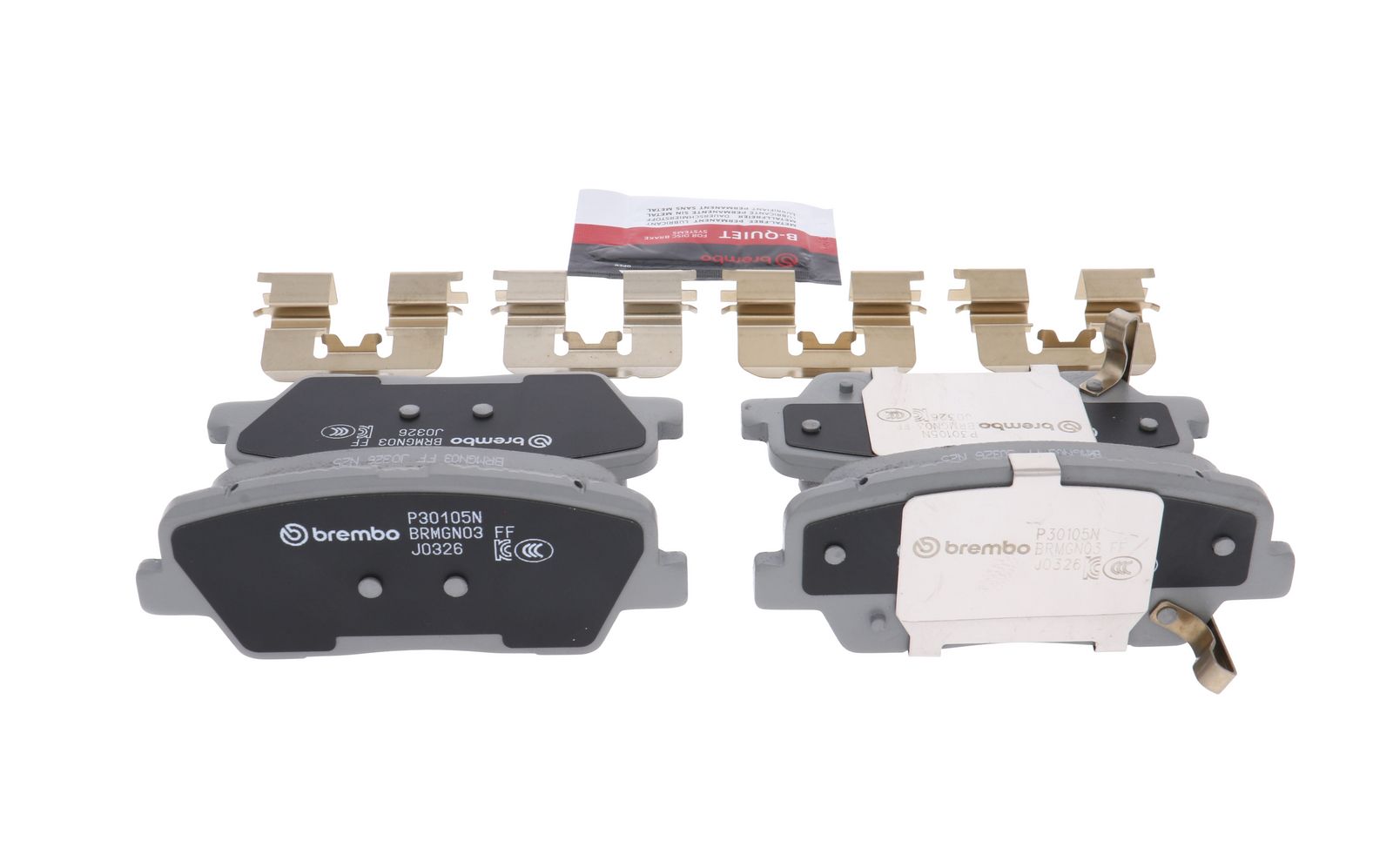 PRIME Ceramic Rear Disc Brake Pad Set - P30105N_14