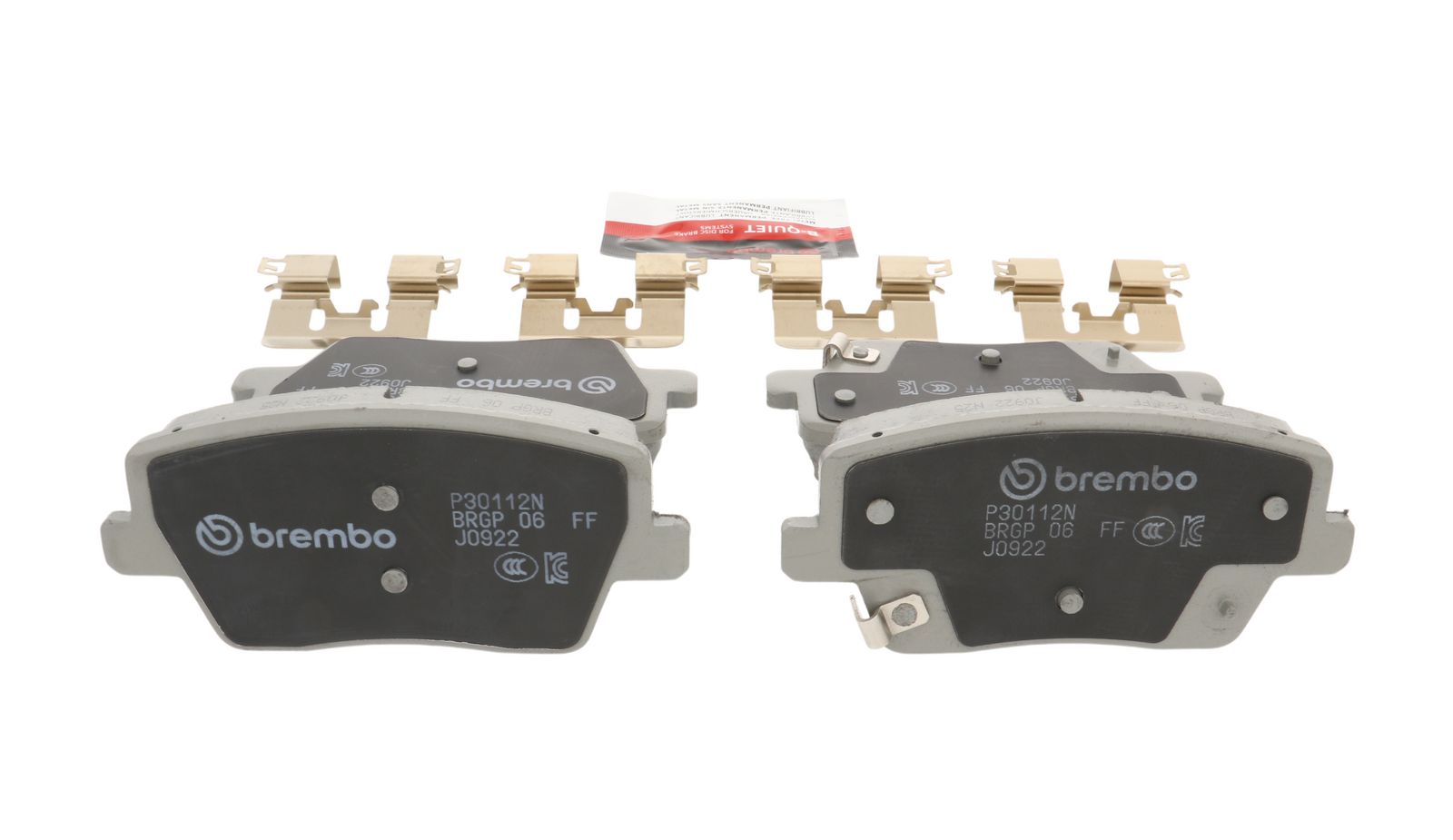 PRIME Ceramic Rear Disc Brake Pad Set - P30112N_14