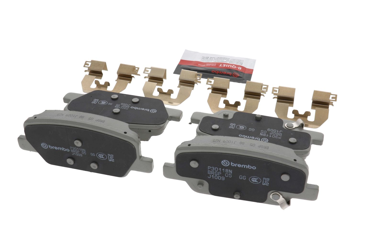 PRIME Ceramic Rear Disc Brake Pad Set - P30118N_16