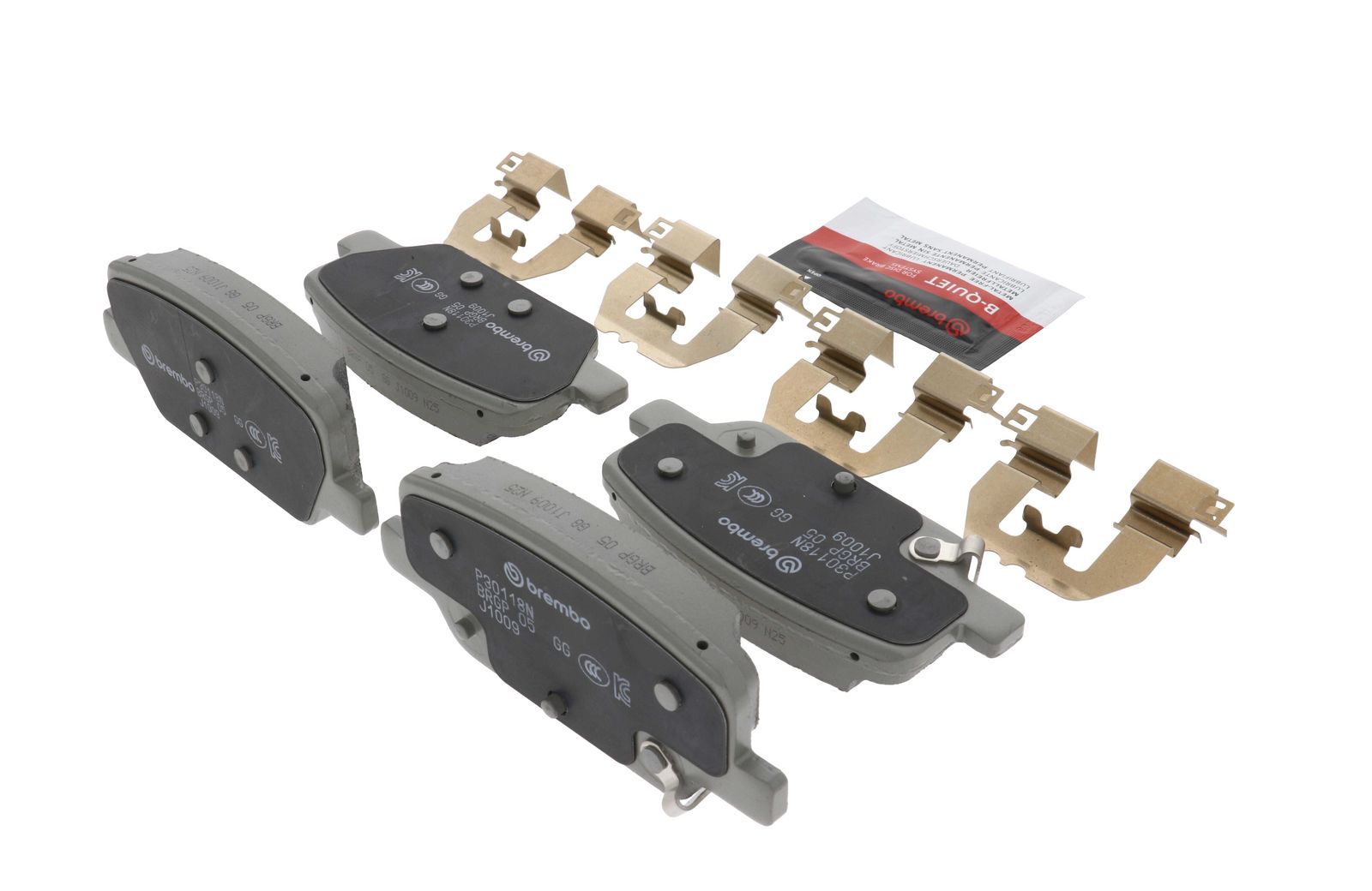 PRIME Ceramic Rear Disc Brake Pad Set - P30118N_18