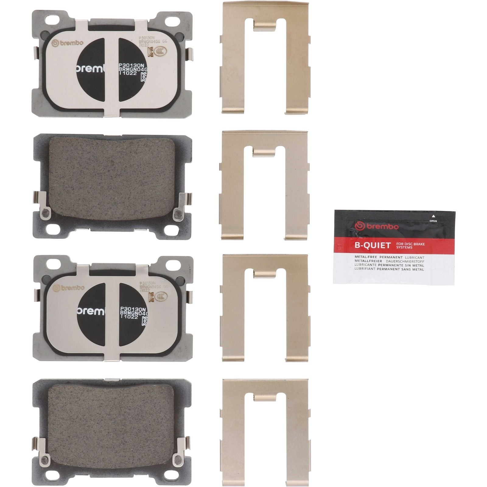 PRIME Ceramic Rear Disc Brake Pad Set - P30130N_26