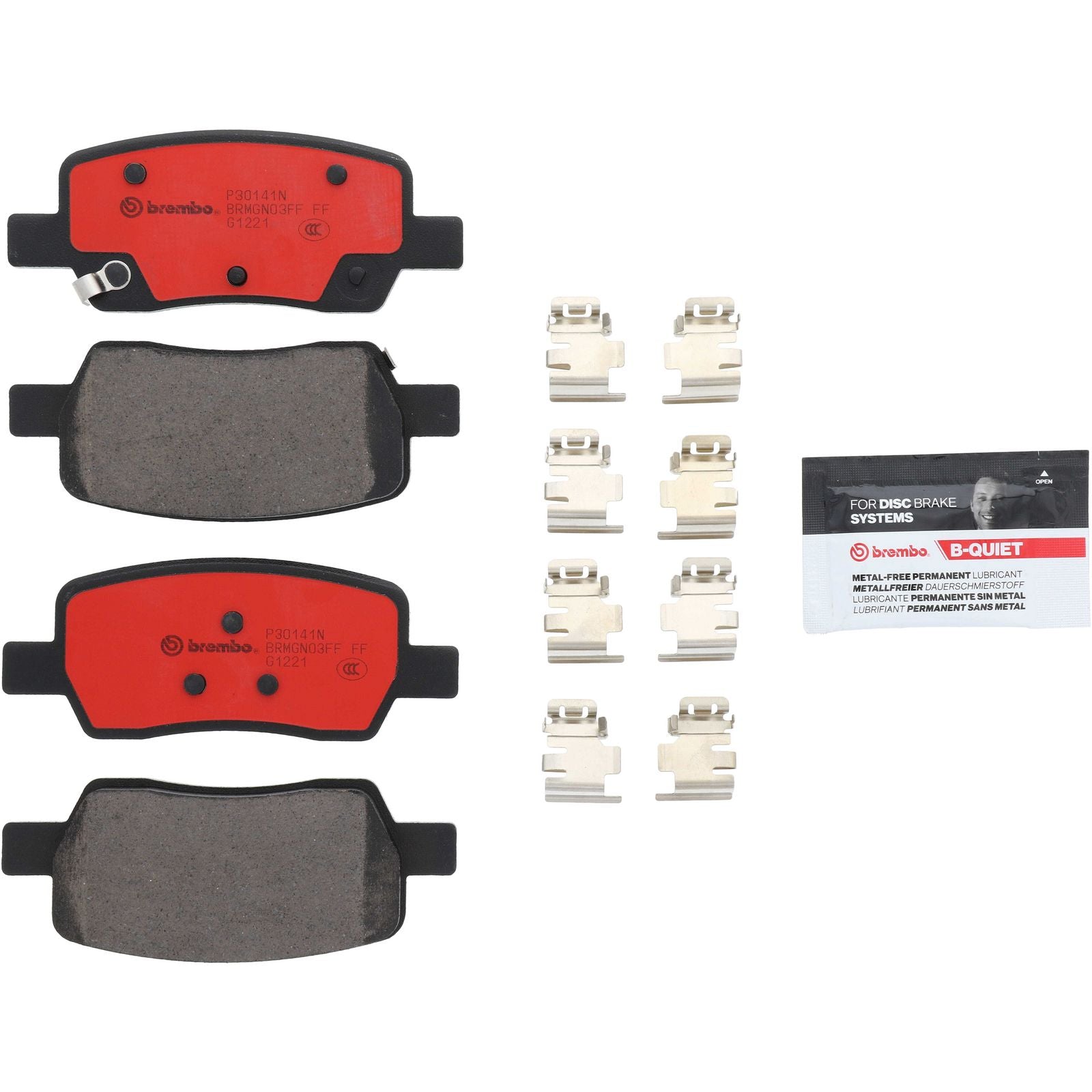 PRIME Ceramic Rear Disc Brake Pad Set - P30141N_02