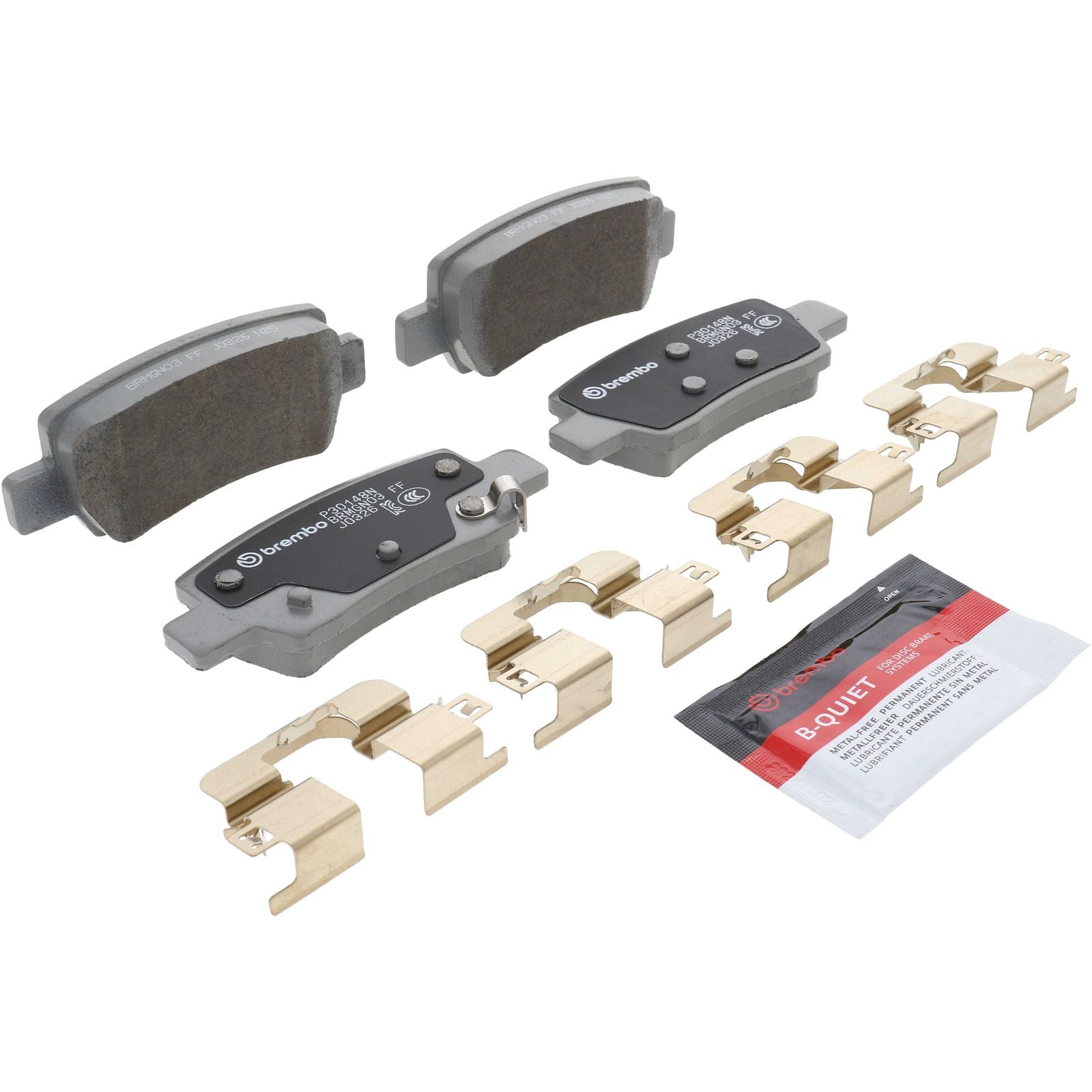 PRIME Ceramic Rear Disc Brake Pad Set - P30148N_01