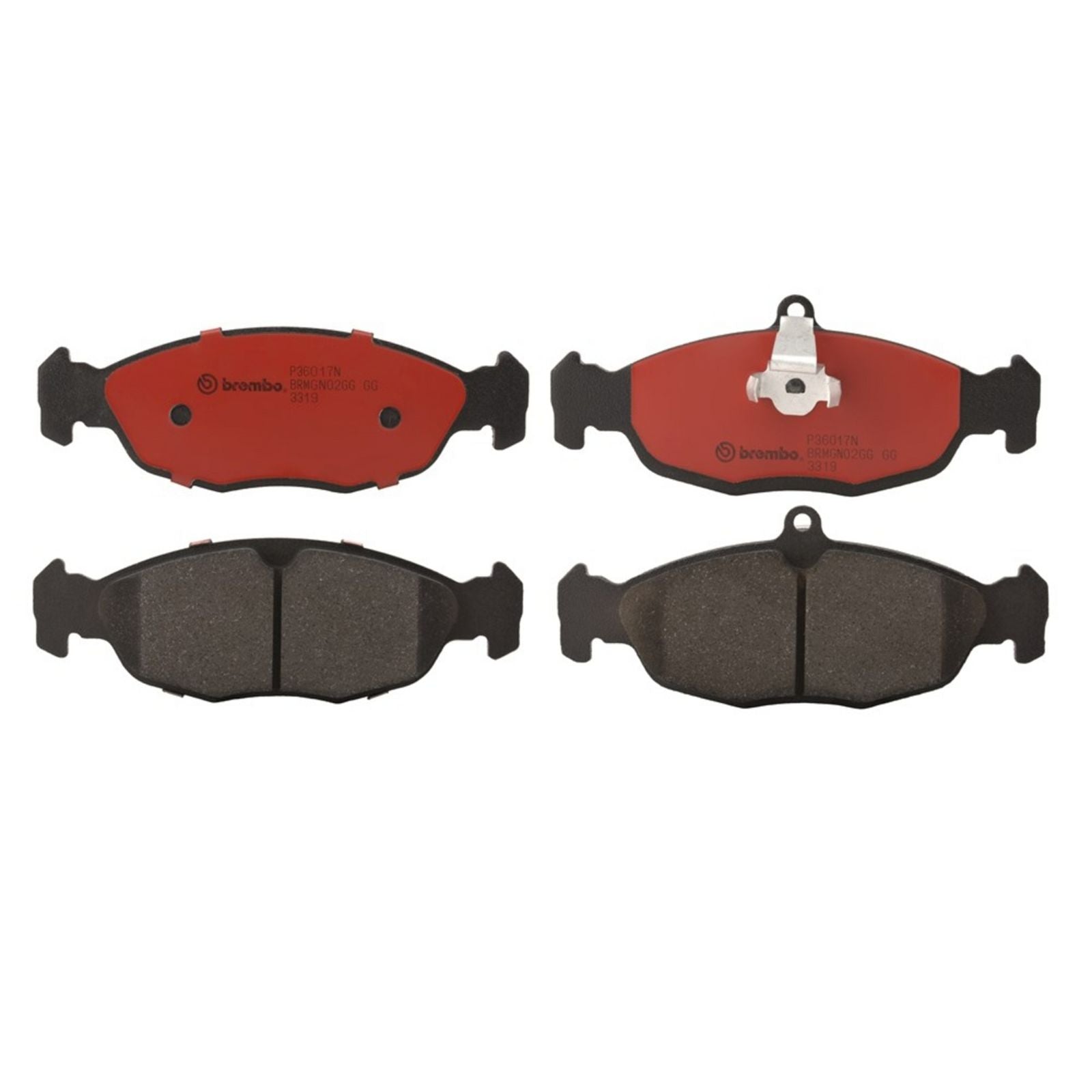PRIME Ceramic Rear Disc Brake Pad Set - P36017N_01