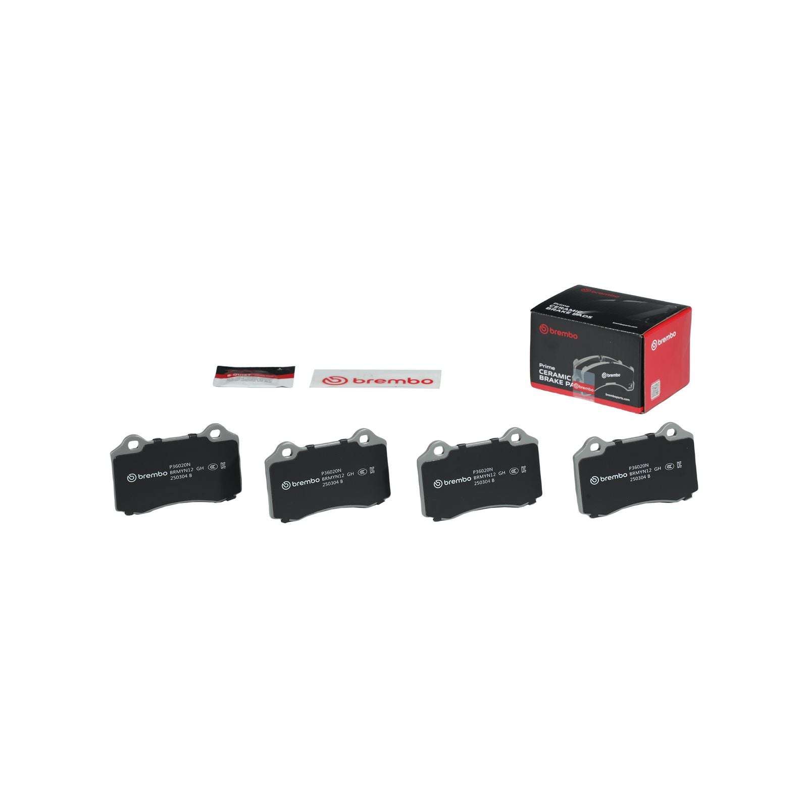 PRIME Ceramic Rear Disc Brake Pad Set - P36020N_05