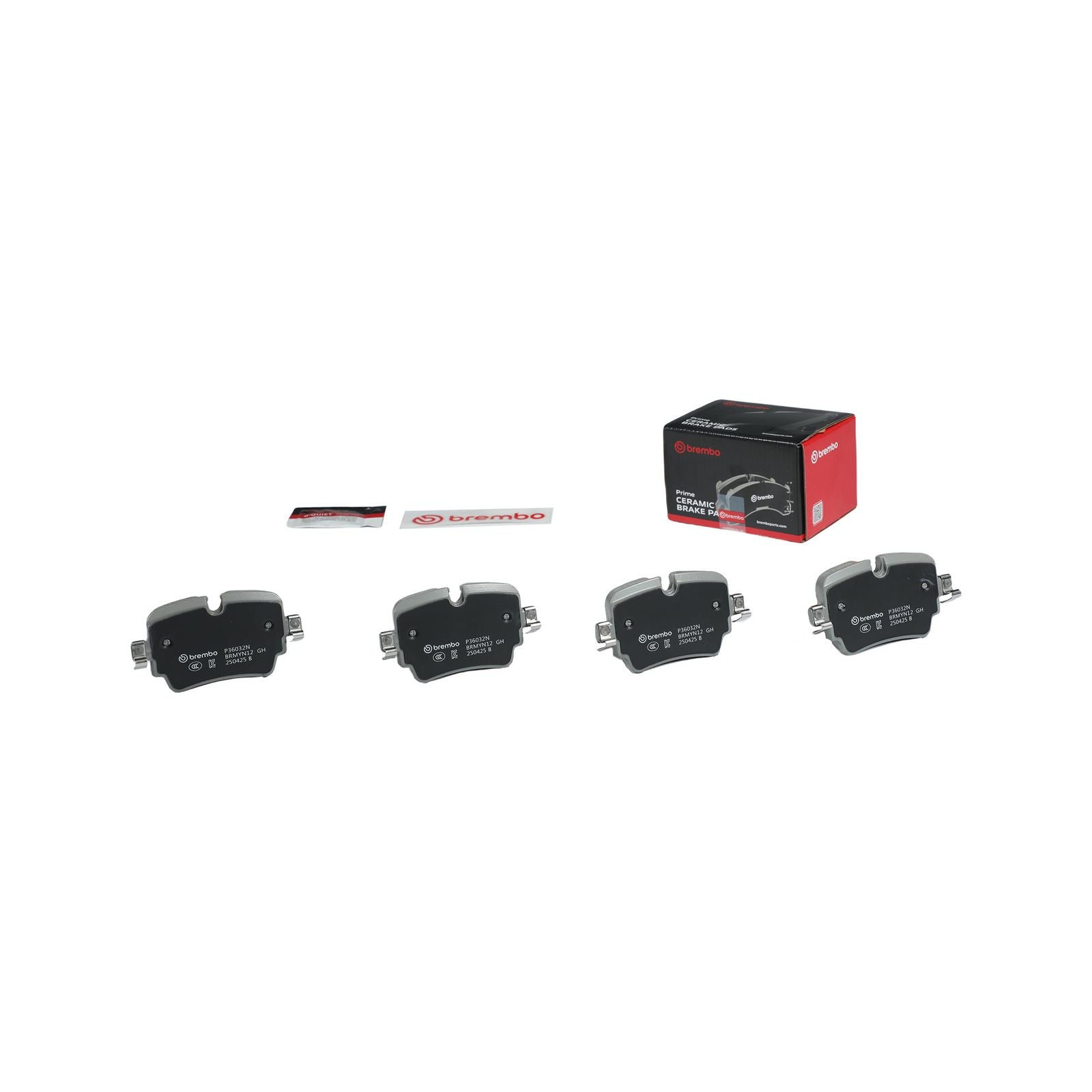 PRIME Ceramic Rear Disc Brake Pad Set - P36032N_04