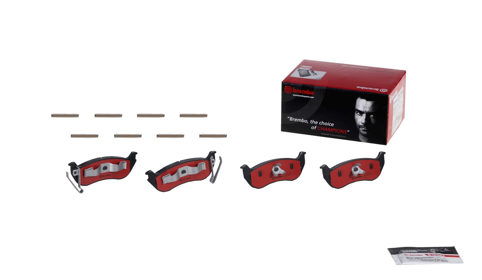 PRIME Ceramic Rear Disc Brake Pad Set - P37009N_01