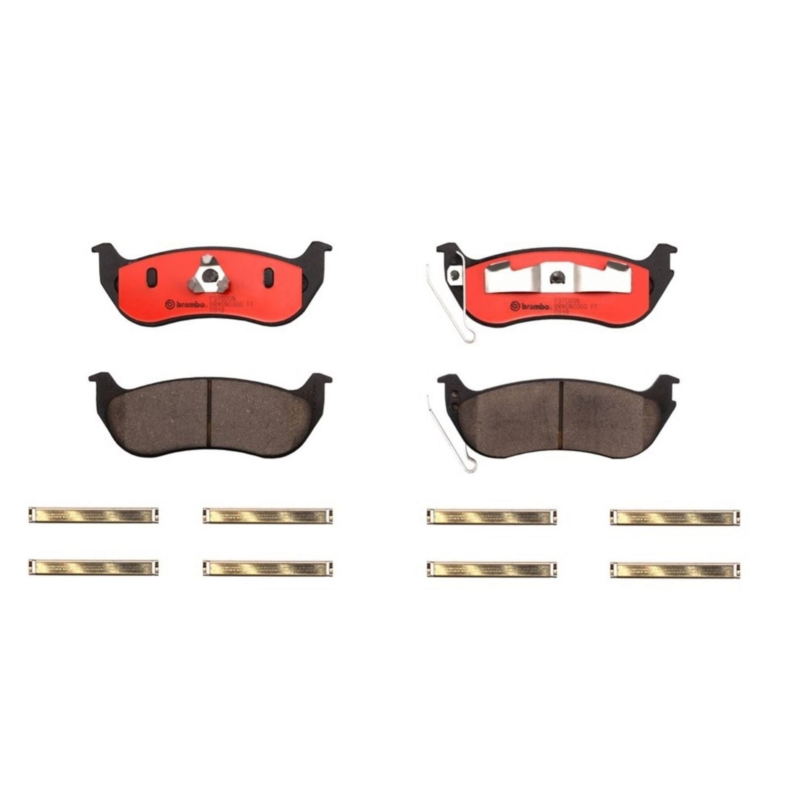 PRIME Ceramic Rear Disc Brake Pad Set - P37009N_01