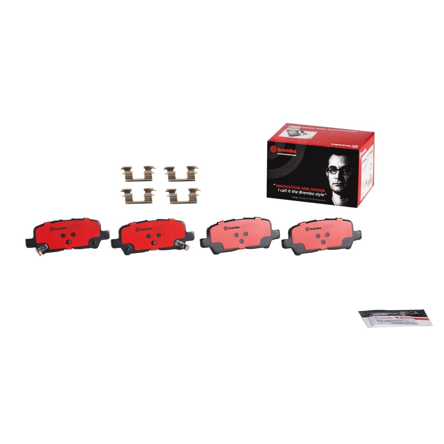 PRIME Ceramic Rear Disc Brake Pad Set - P37014N_02