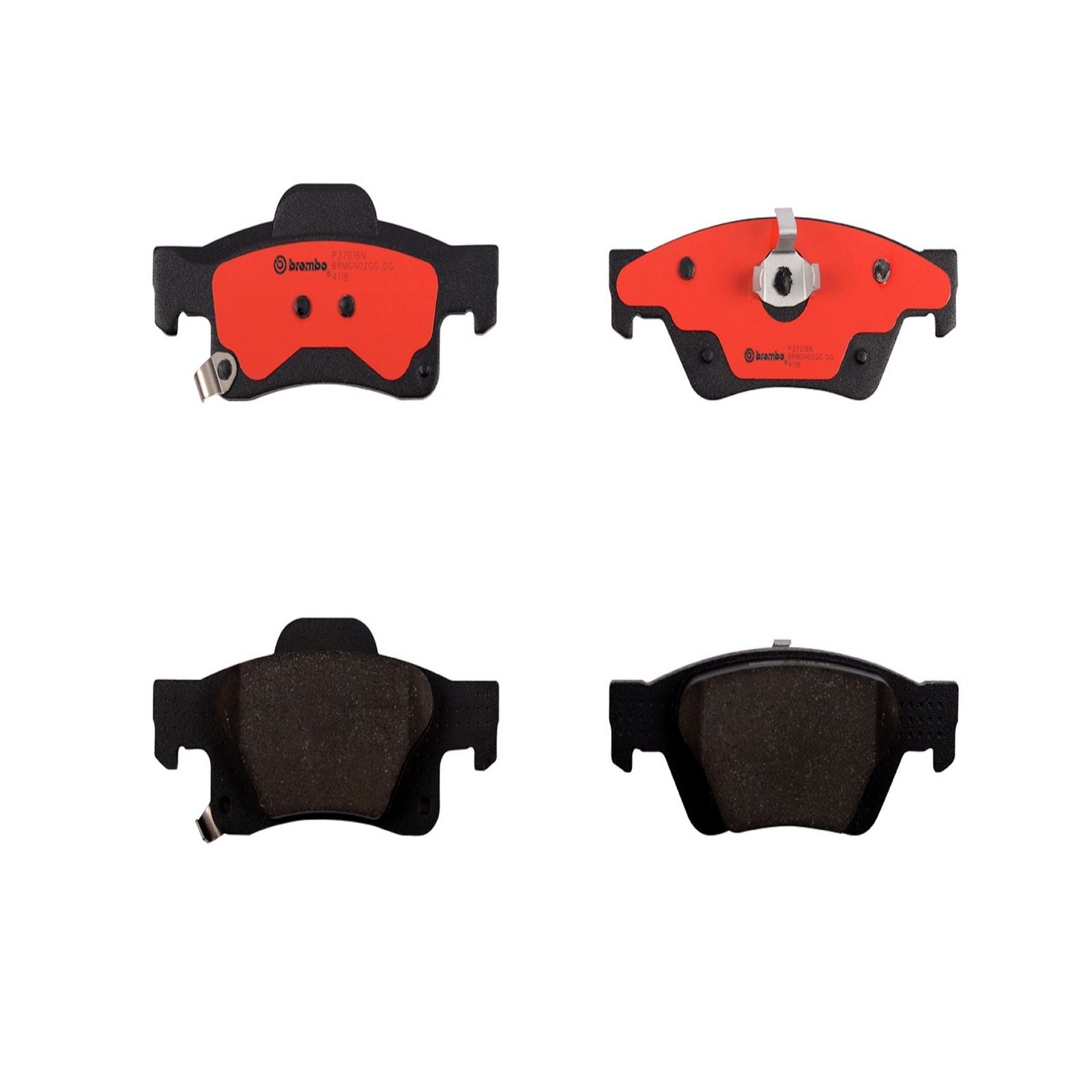 PRIME Ceramic Rear Disc Brake Pad Set - P37016N_02