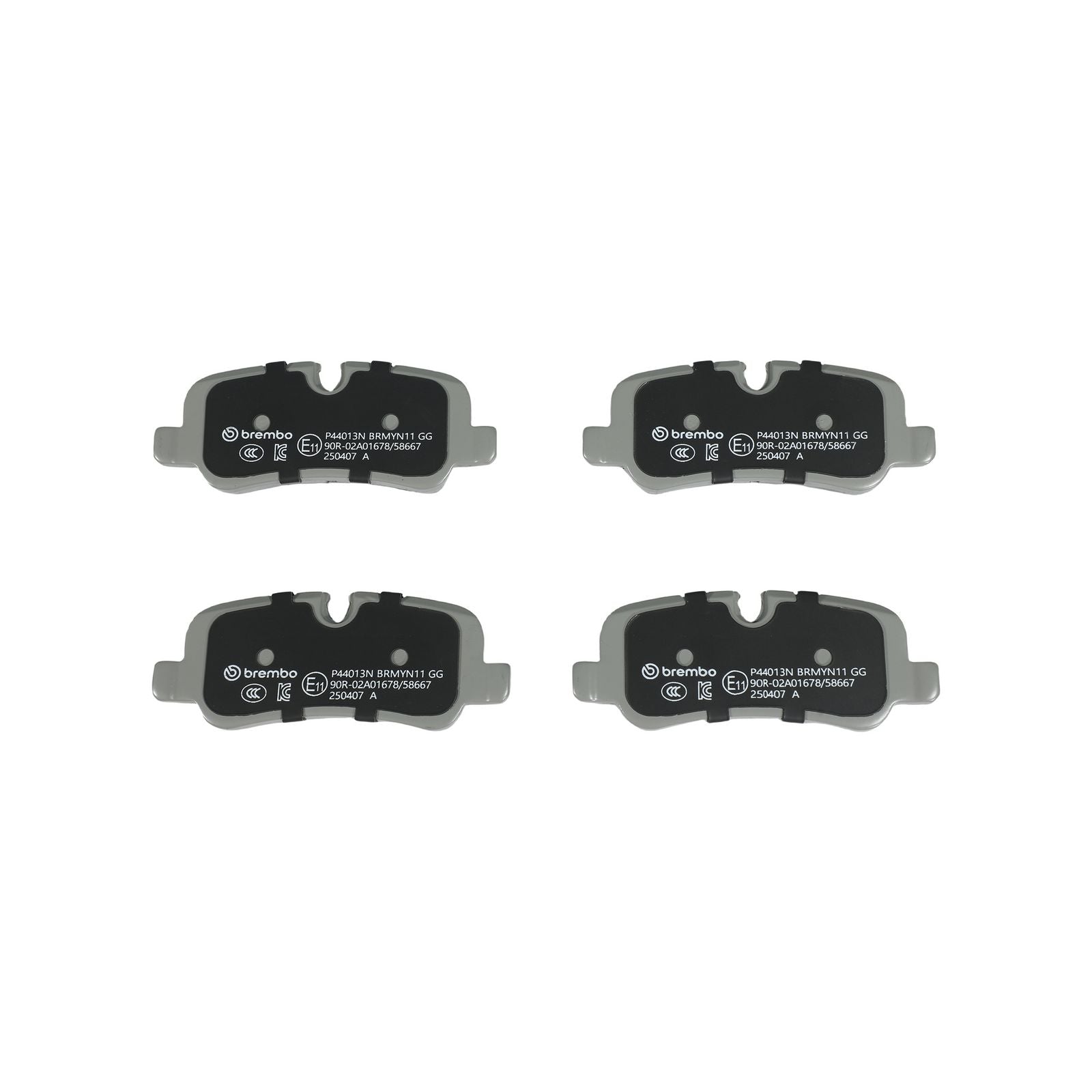 PRIME Ceramic Rear Disc Brake Pad Set - P44013N_03