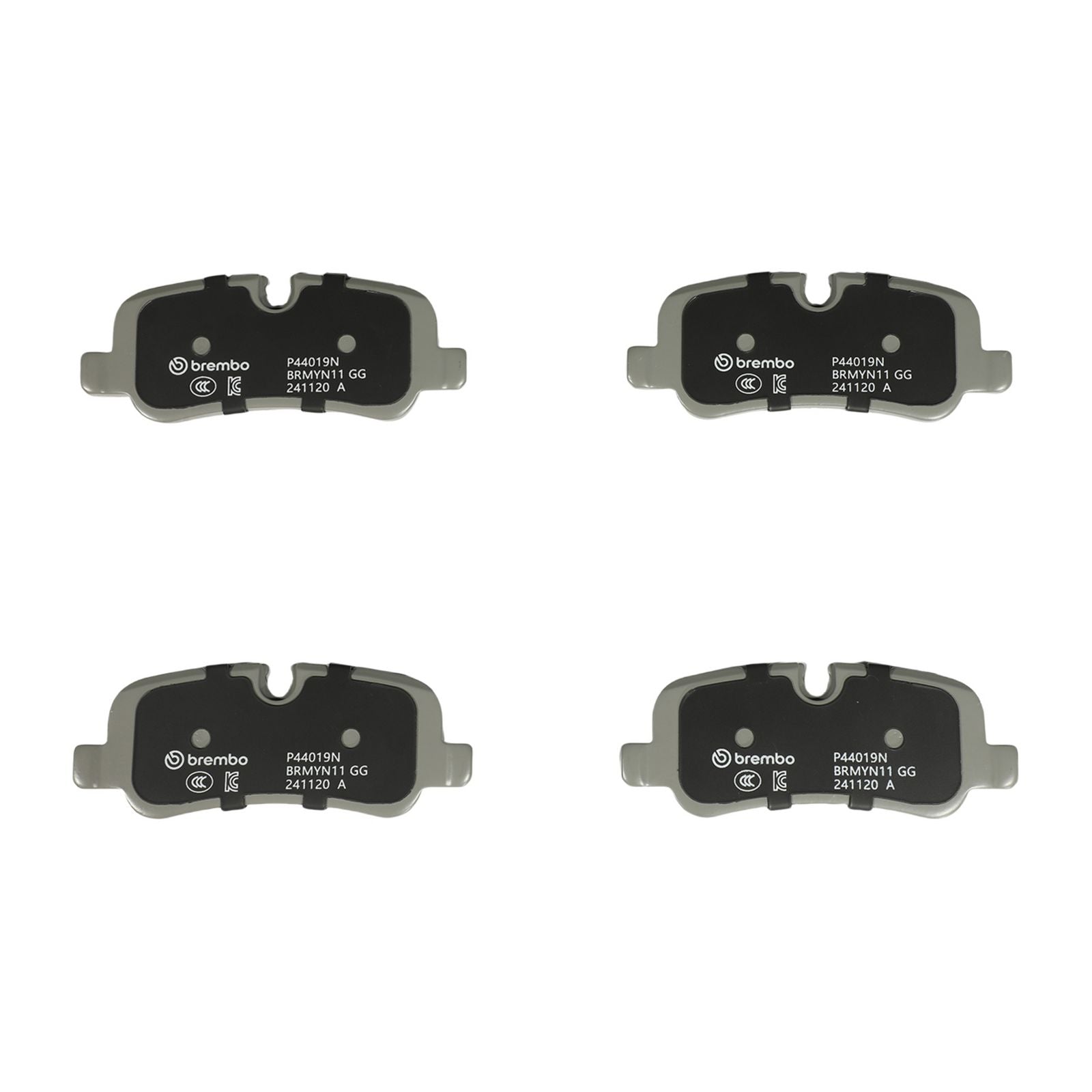PRIME Ceramic Rear Disc Brake Pad Set - P44019N_03