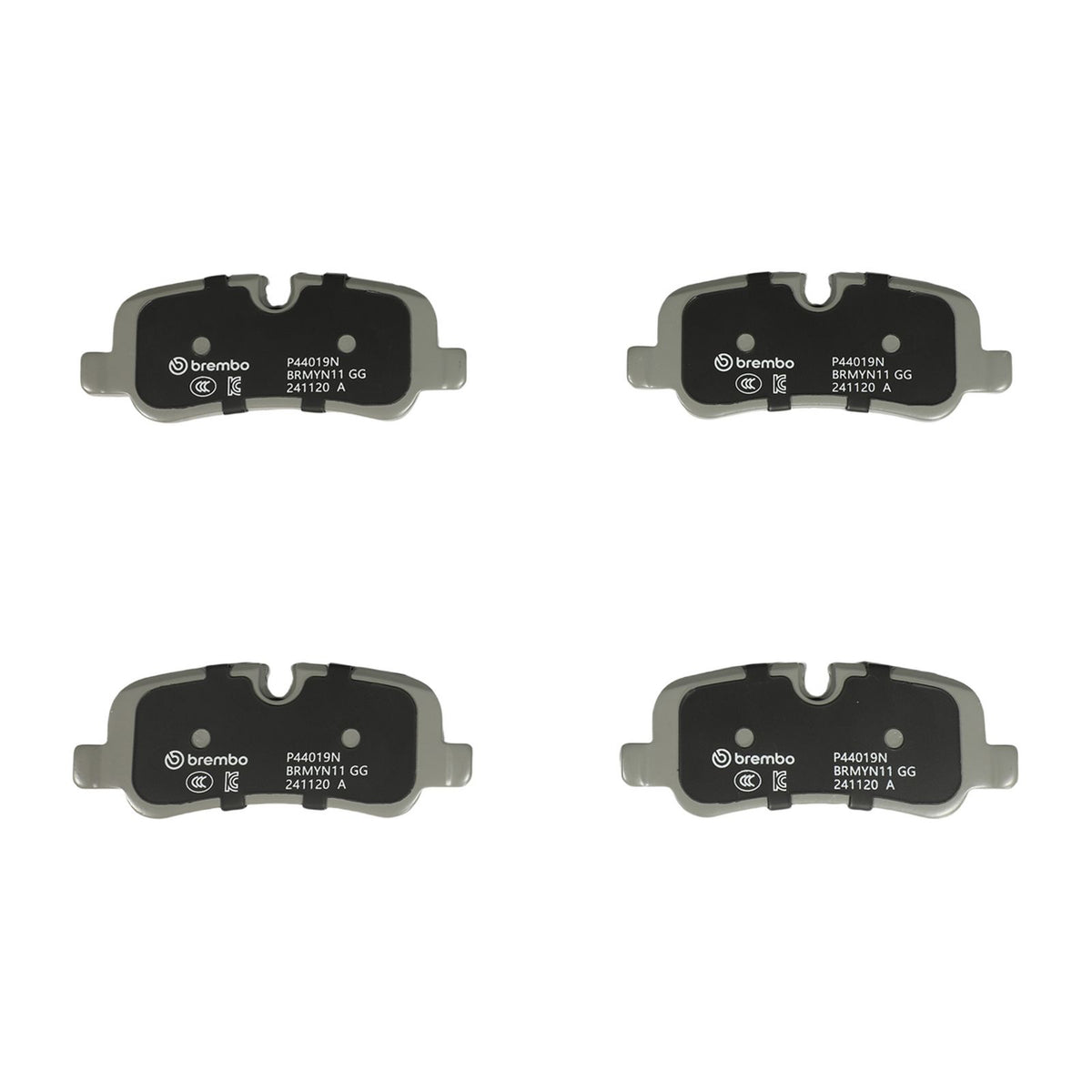 PRIME Ceramic Rear Disc Brake Pad Set - P44019N_03