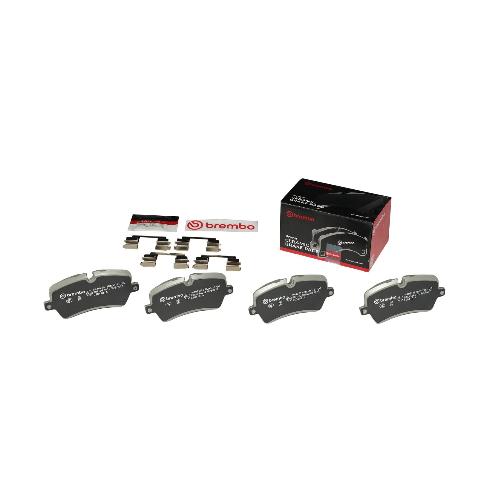 PRIME Ceramic Rear Disc Brake Pad Set - P44021N_01
