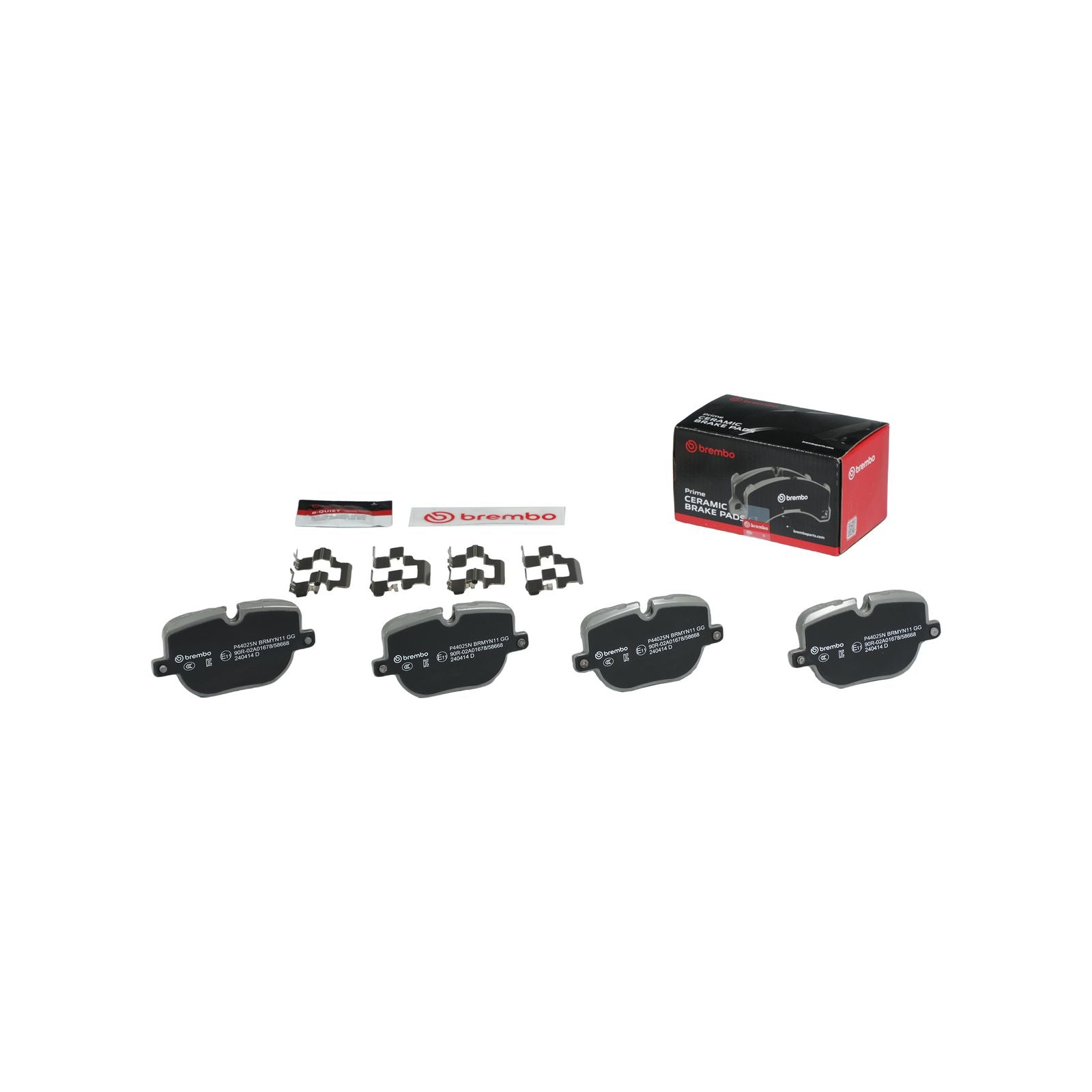 PRIME Ceramic Rear Disc Brake Pad Set - P44025N_04