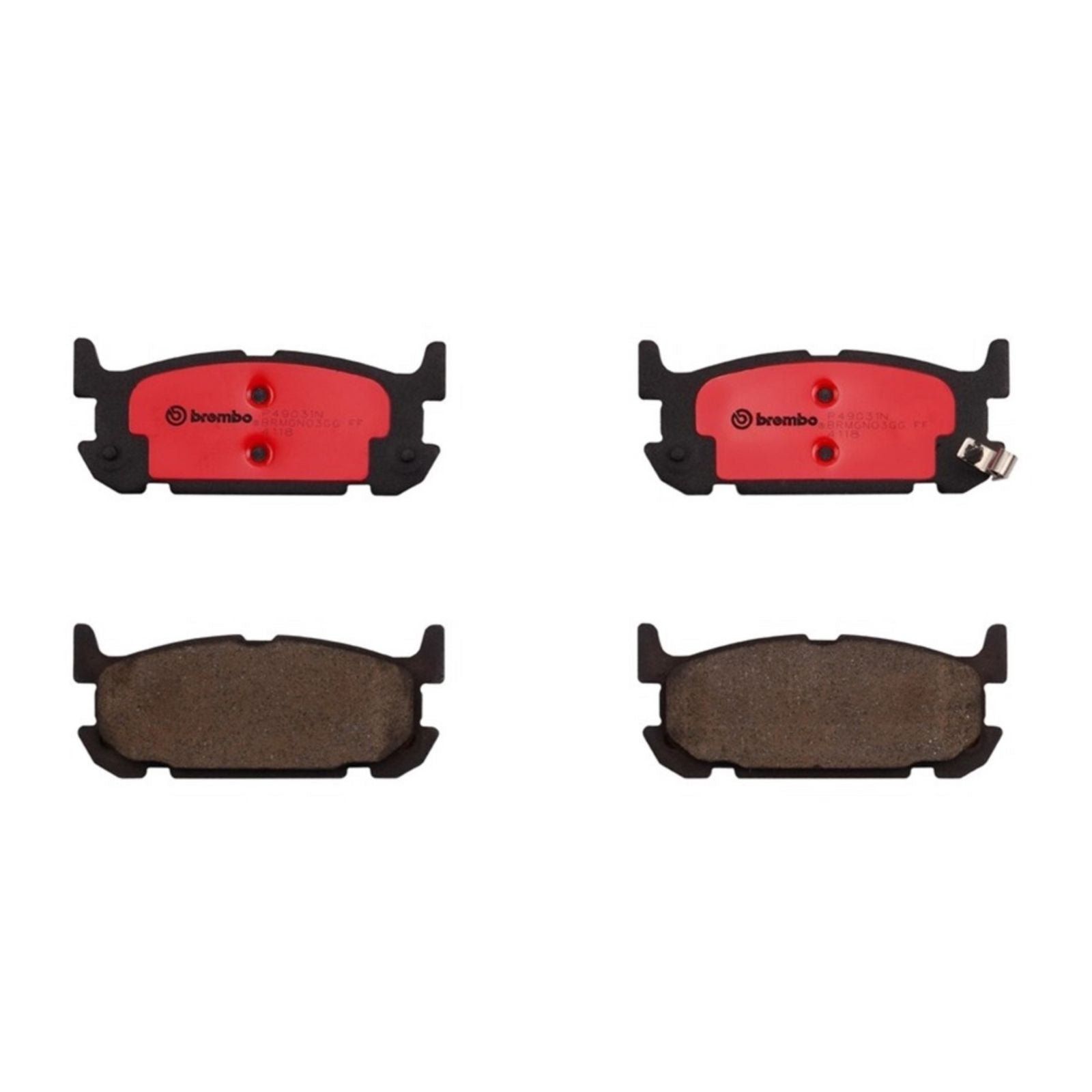PRIME Ceramic Rear Disc Brake Pad Set - P49031N_01