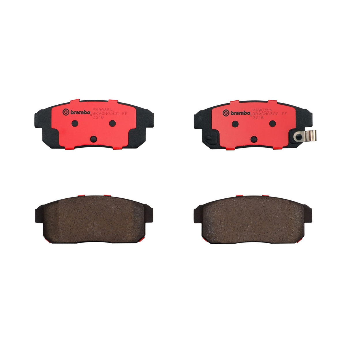 PRIME Ceramic Rear Disc Brake Pad Set - P49035N_01