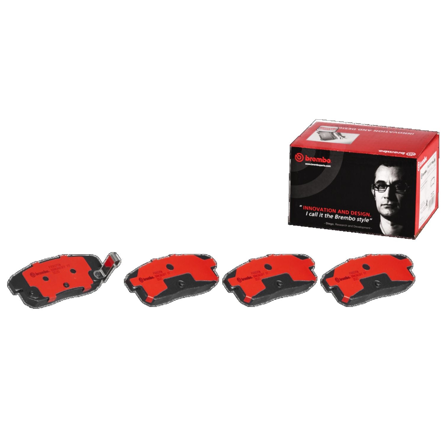 PRIME Ceramic Rear Disc Brake Pad Set - P49035N_02