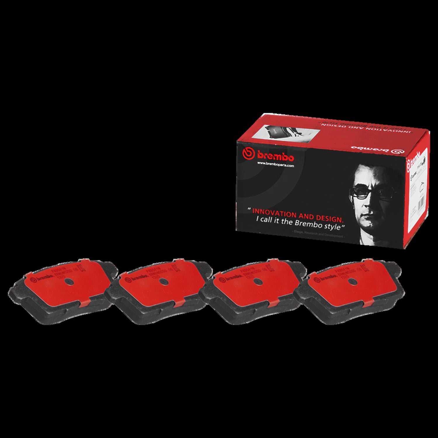 PRIME Ceramic Rear Disc Brake Pad Set - P49041N_01