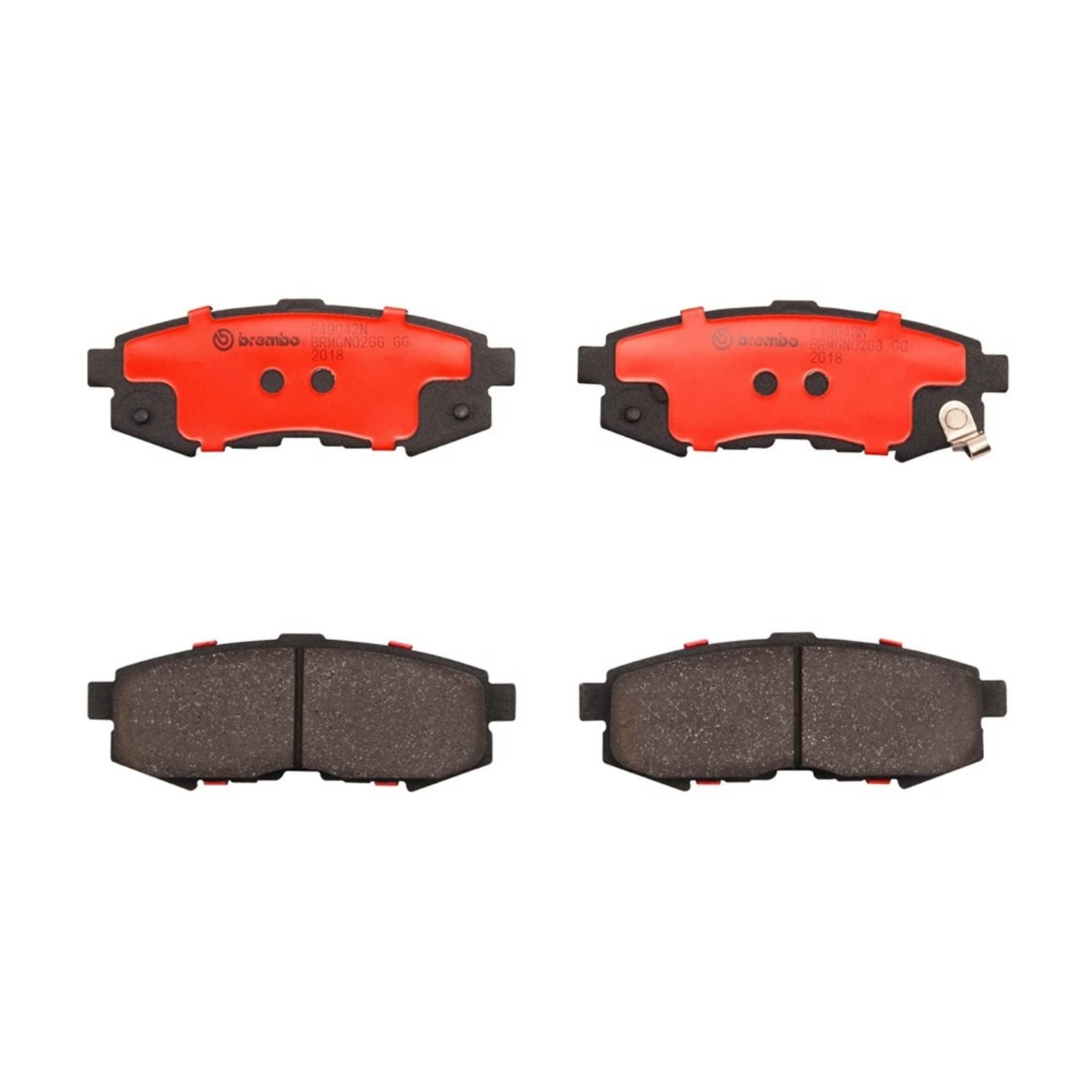 PRIME Ceramic Rear Disc Brake Pad Set - P49042N_01