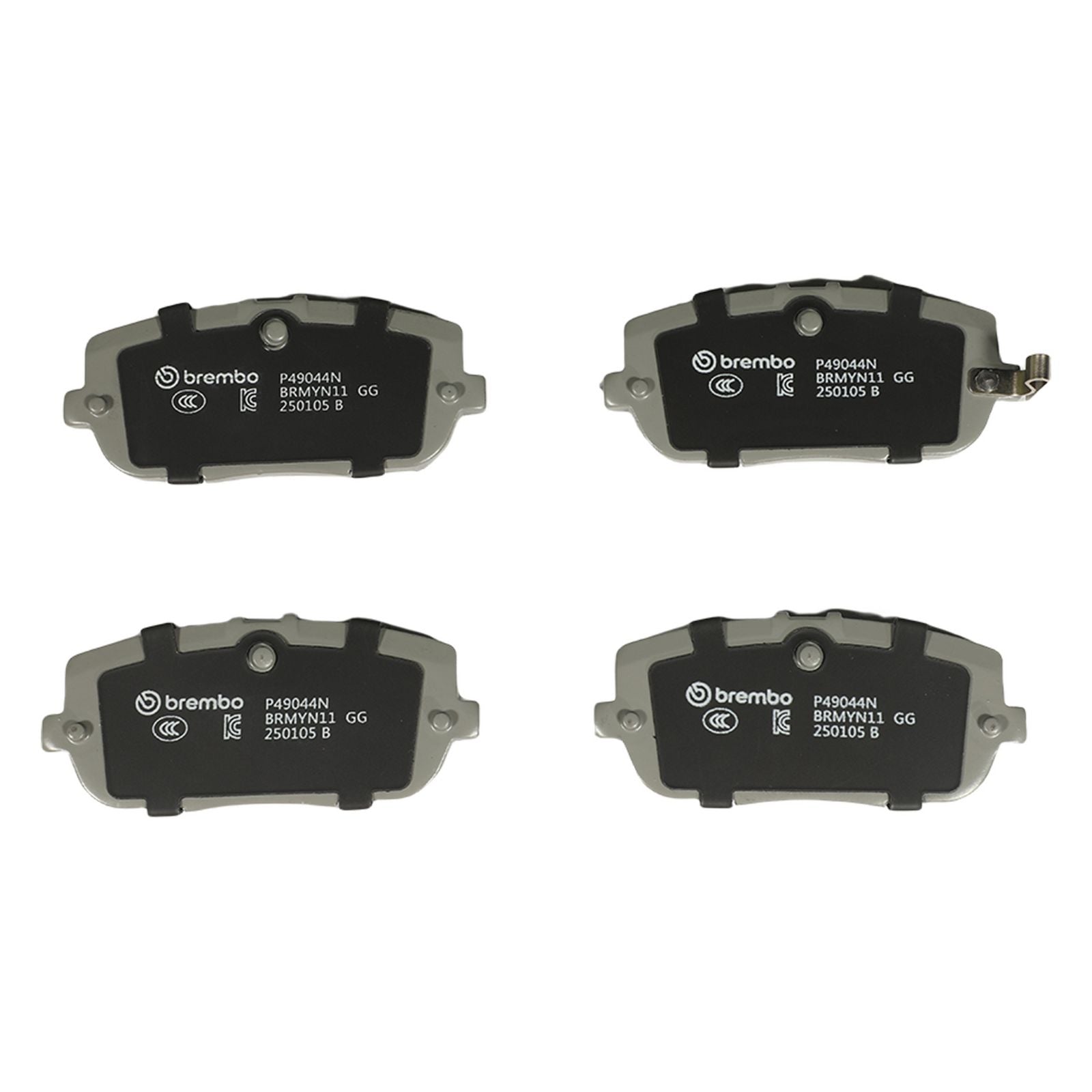PRIME Ceramic Rear Disc Brake Pad Set - P49044N_04