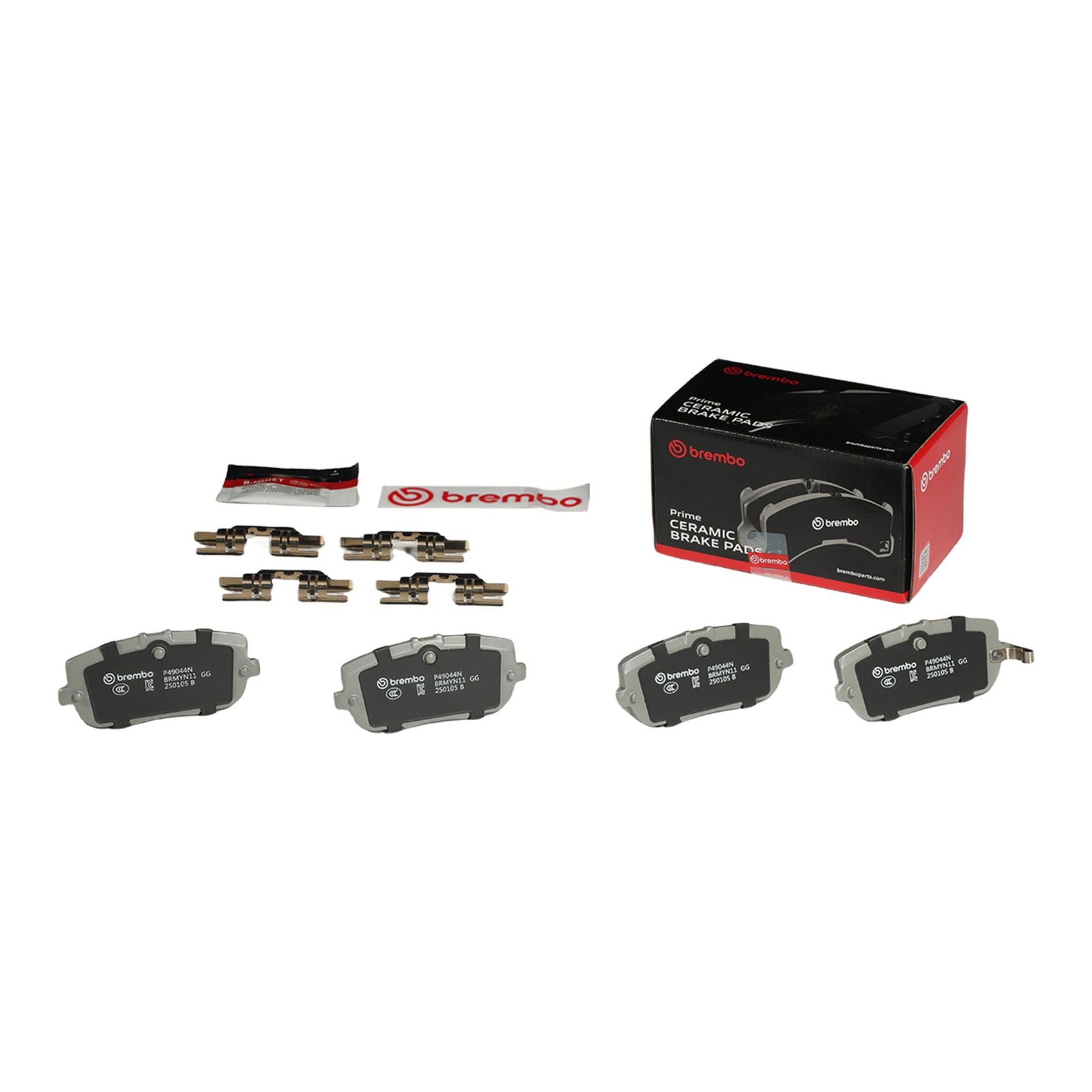 PRIME Ceramic Rear Disc Brake Pad Set - P49044N_06
