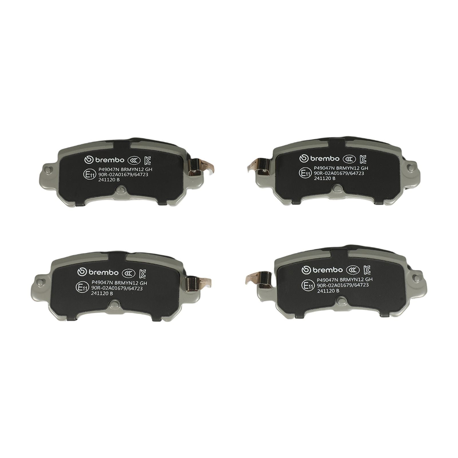 PRIME Ceramic Rear Disc Brake Pad Set - P49047N_03