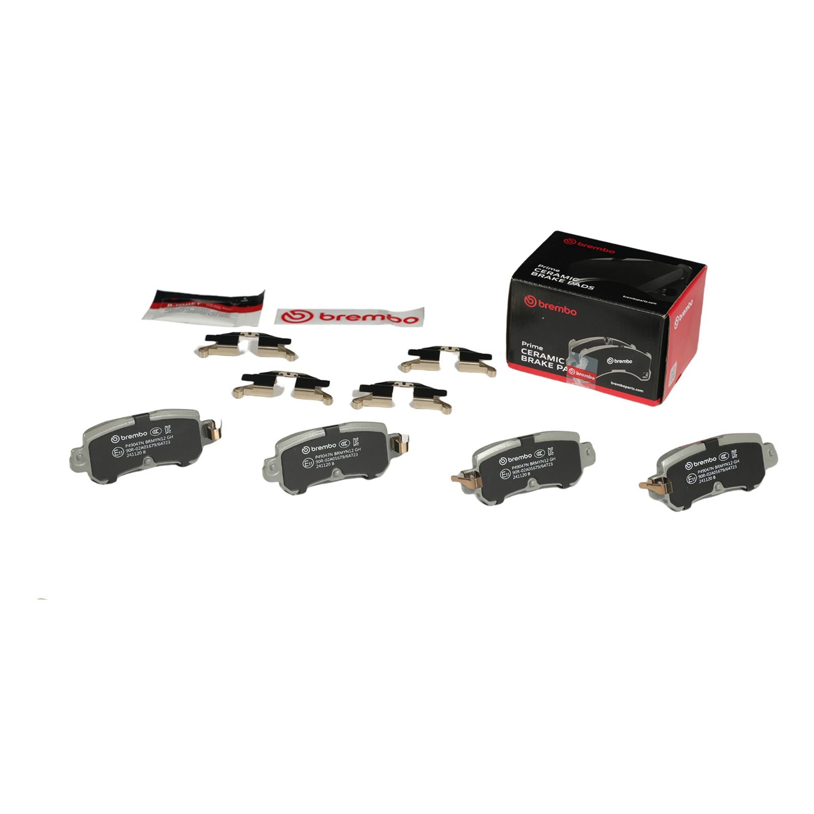PRIME Ceramic Rear Disc Brake Pad Set - P49047N_04