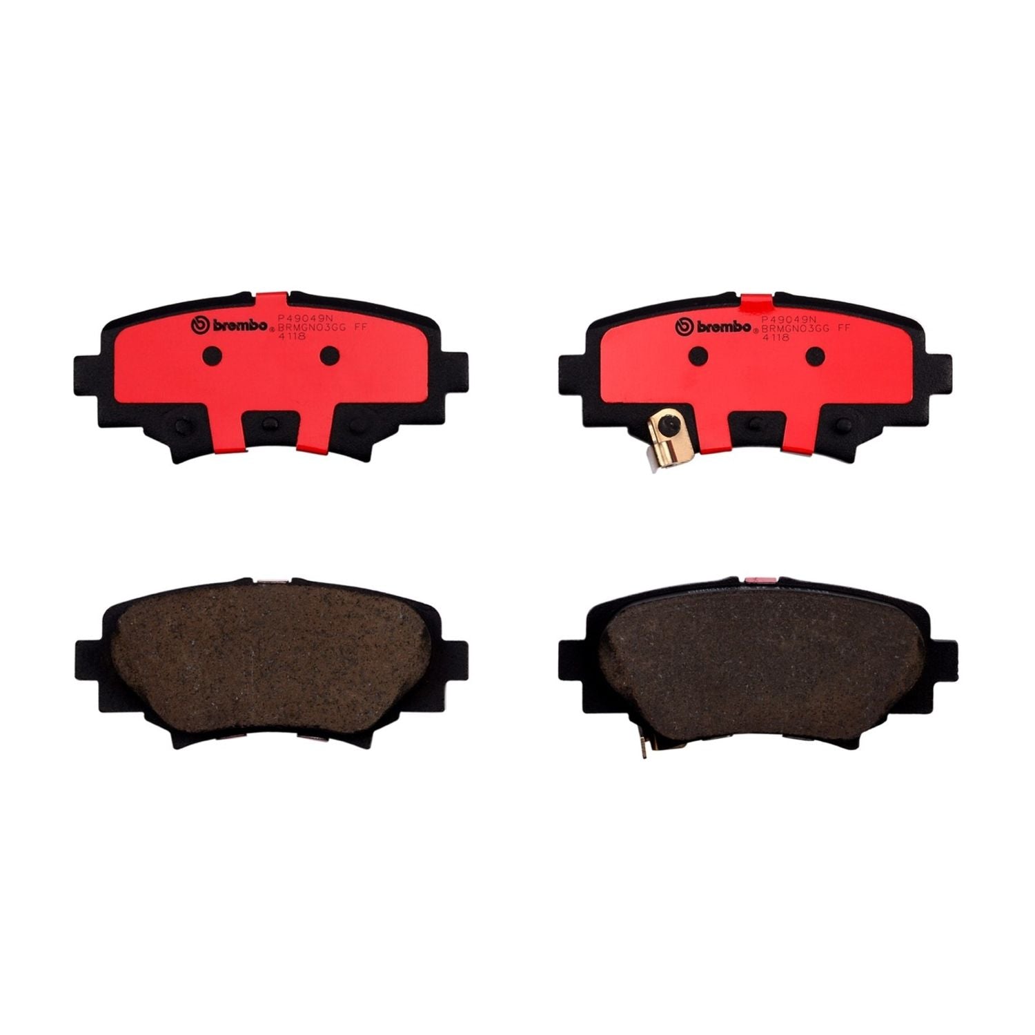PRIME Ceramic Rear Disc Brake Pad Set - P49049N_02