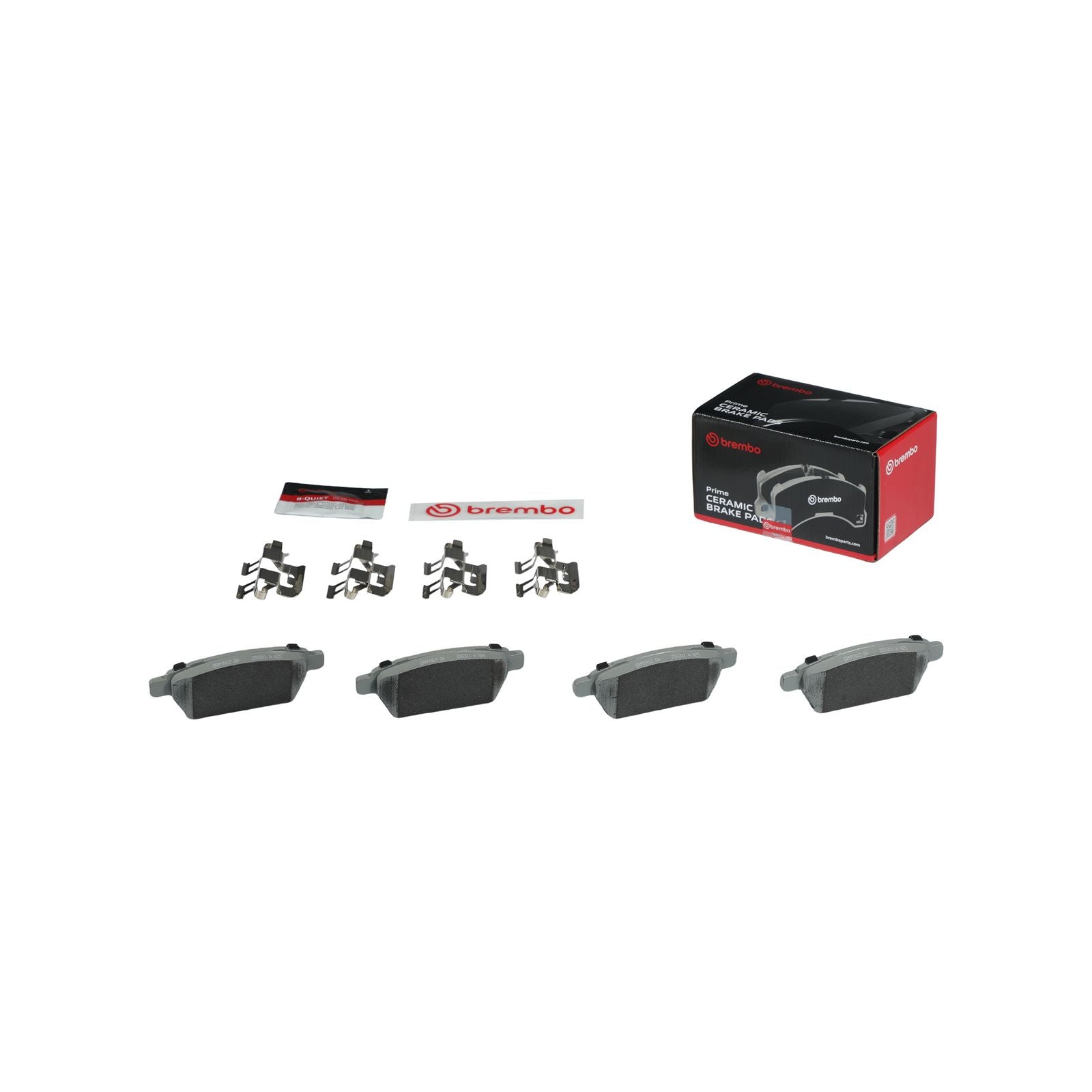 PRIME Ceramic Rear Disc Brake Pad Set - P49051N_01
