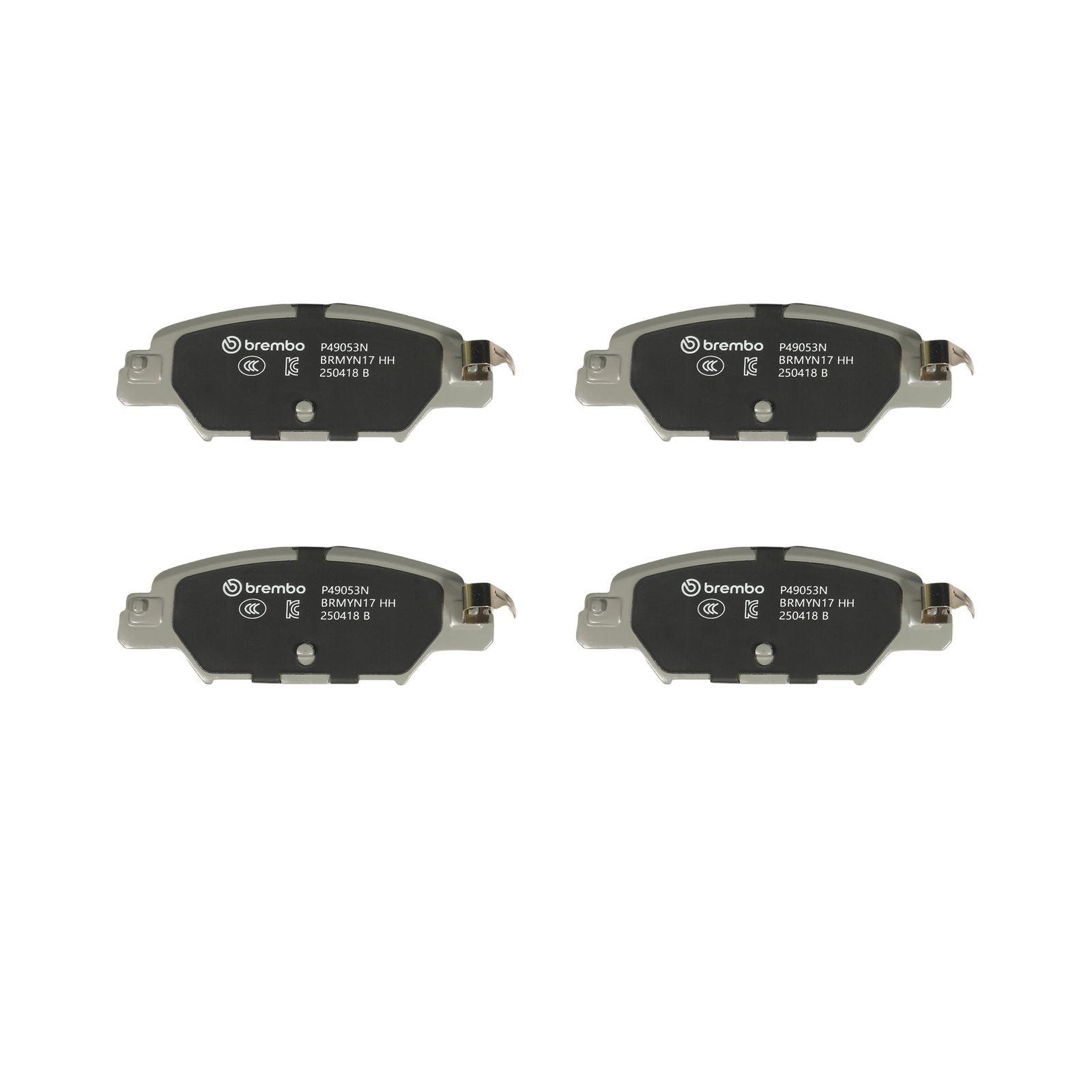 PRIME Ceramic Rear Disc Brake Pad Set - P49053N_01