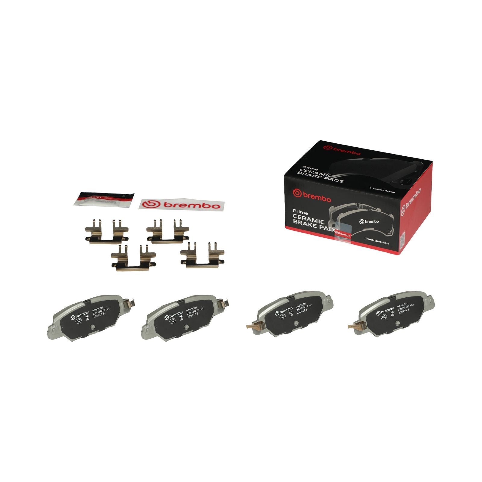 PRIME Ceramic Rear Disc Brake Pad Set - P49053N_03