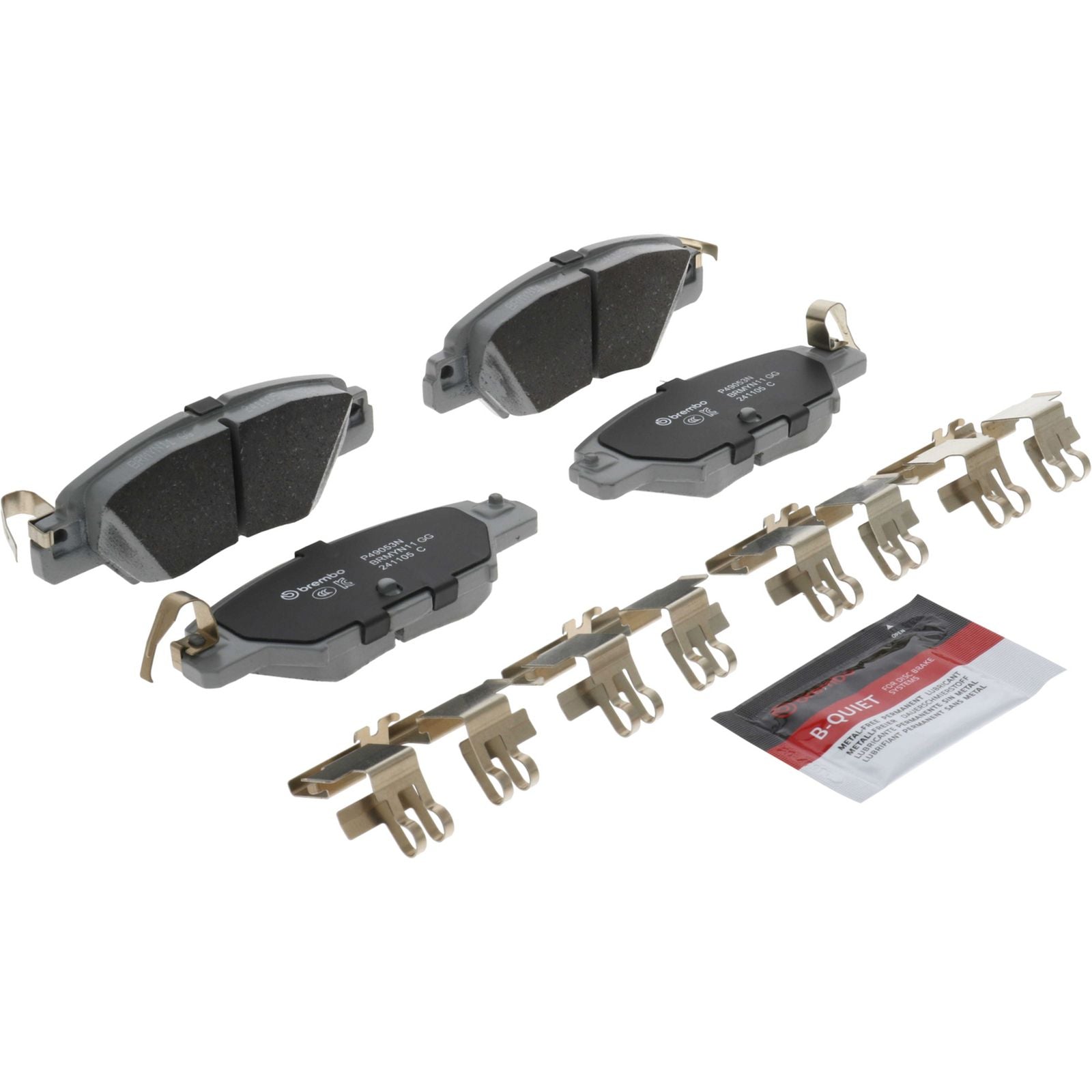 PRIME Ceramic Rear Disc Brake Pad Set - P49053N_05