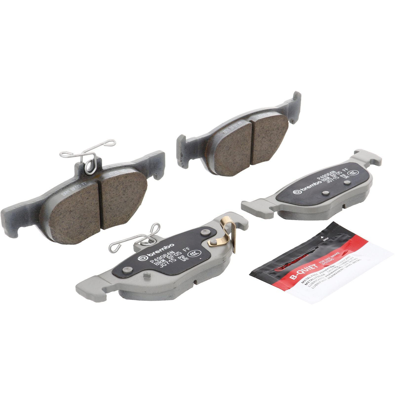 PRIME Ceramic Rear Disc Brake Pad Set - P49064N_01
