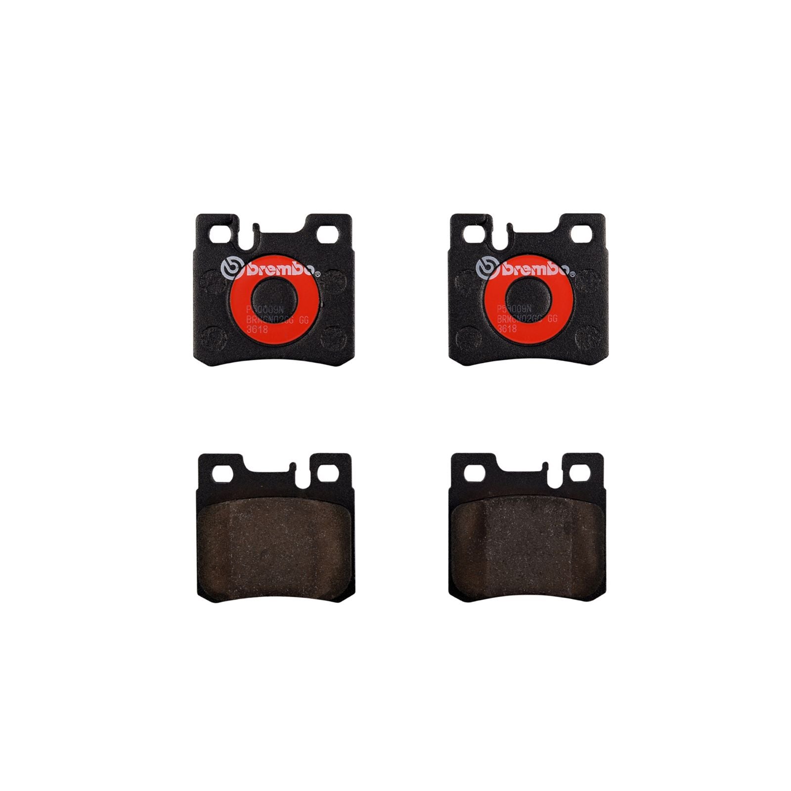 PRIME Ceramic Rear Disc Brake Pad Set - P50009N_01